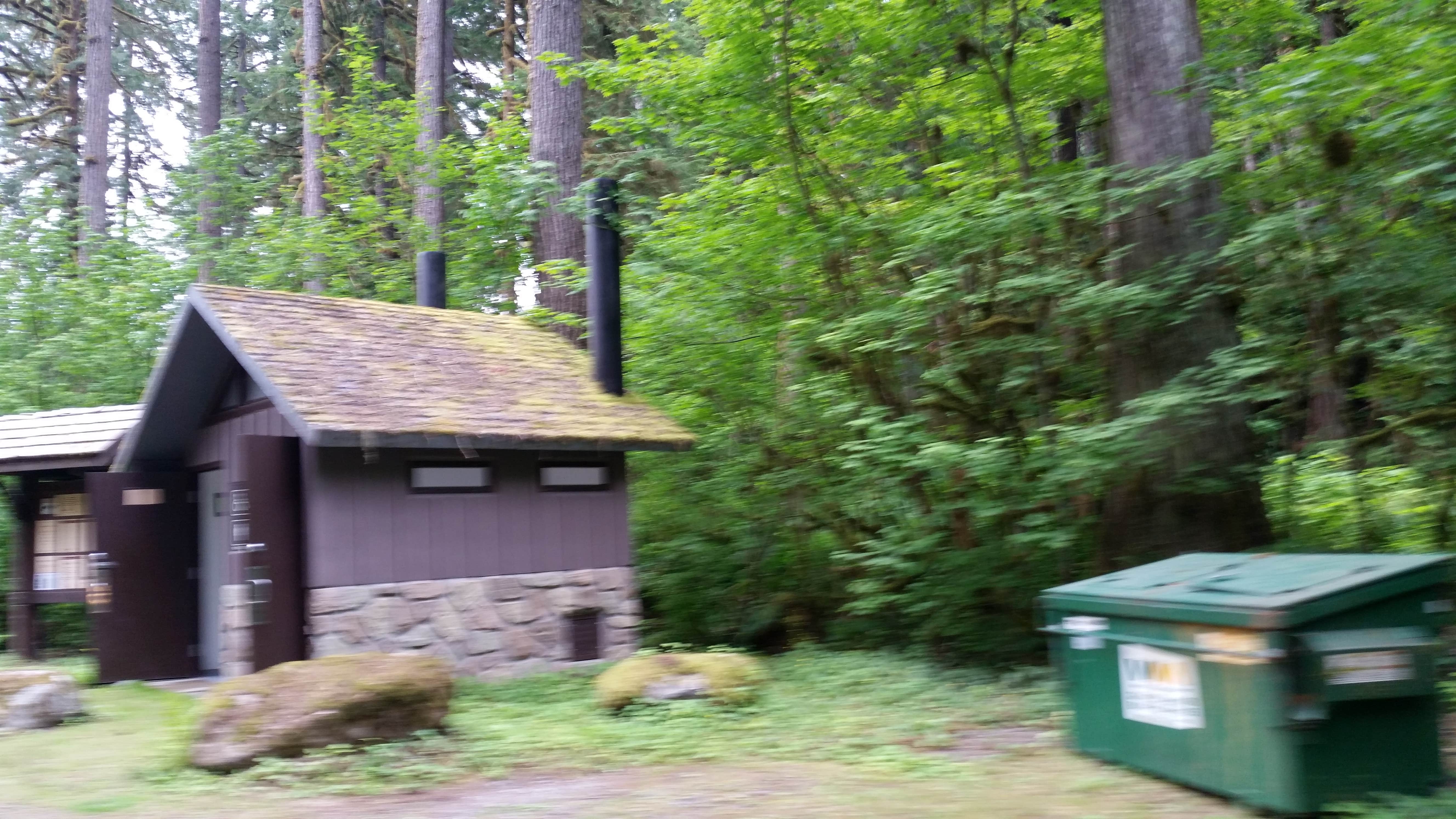 Douglas S.'s photo of glamping accommodations at Clear Creek Campground near Index, WA