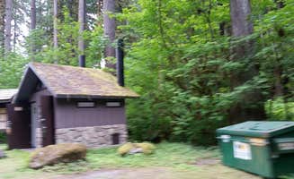 Douglas S.'s photo of glamping accommodations at Clear Creek Campground near Granite Falls, WA
