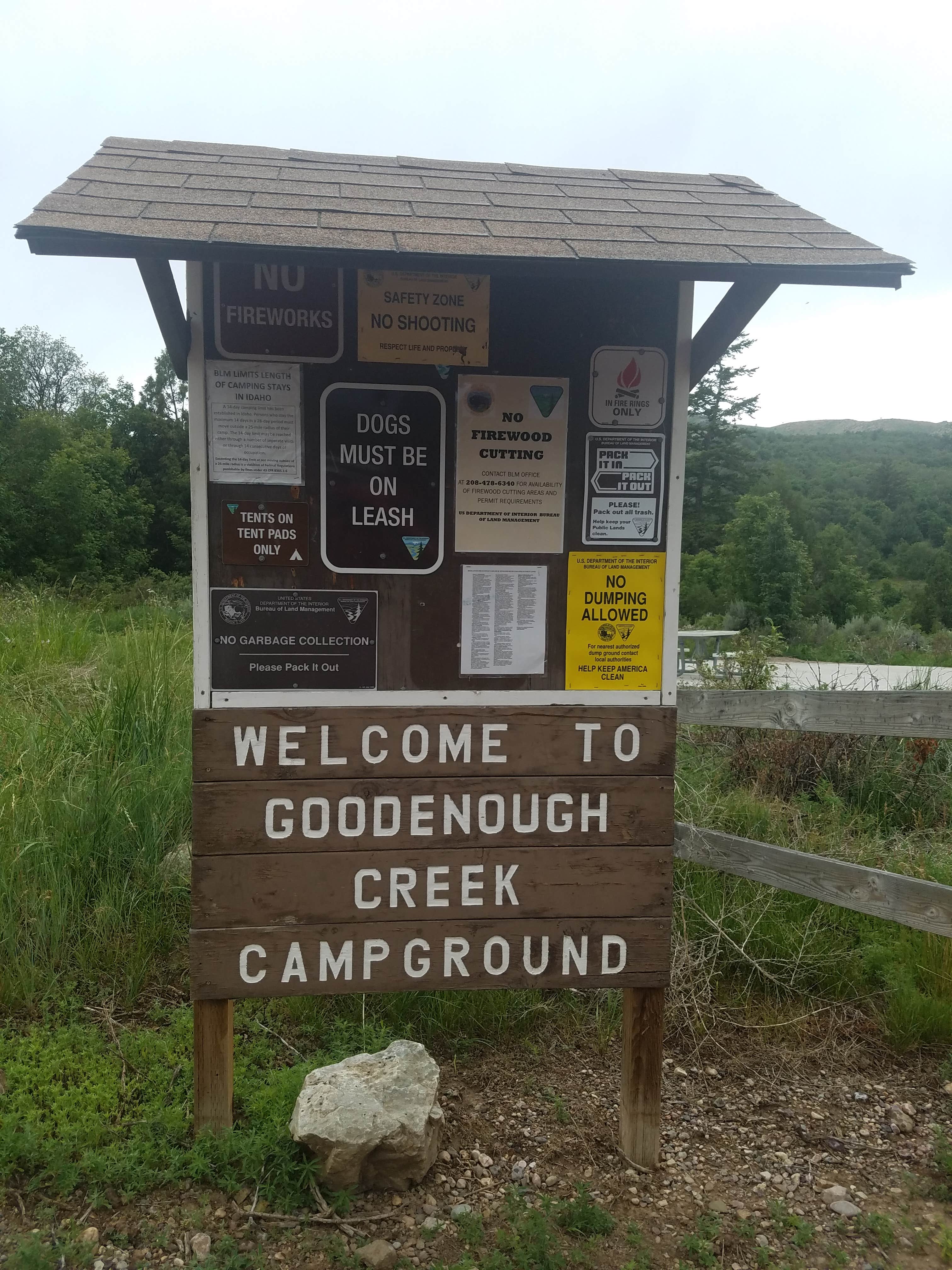 Camper submitted image from Goodenough Creek Campground - 3