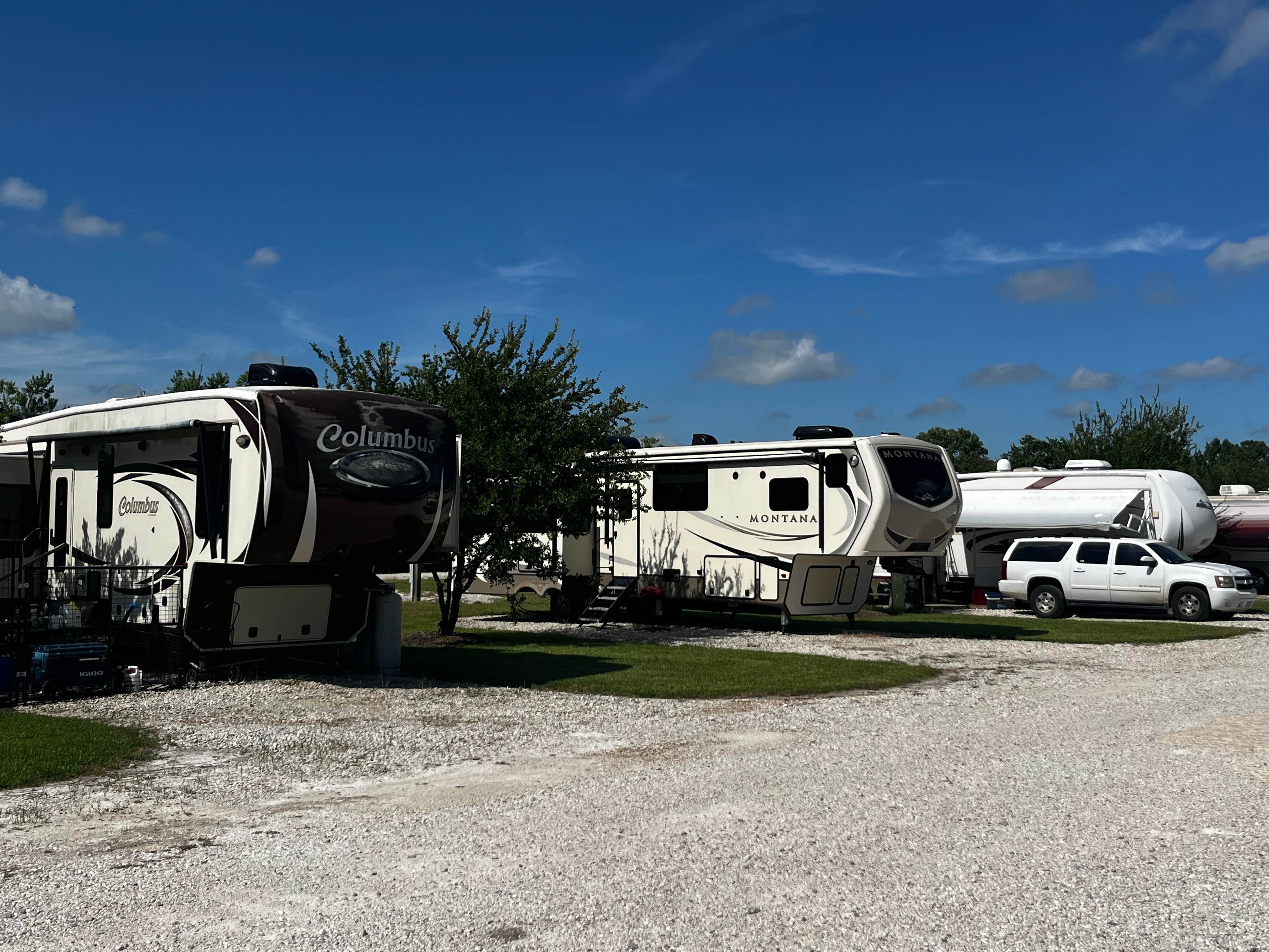 Kelly O.'s photo of rv camping at Paradise Acres RV Resort near Wallisville, TX