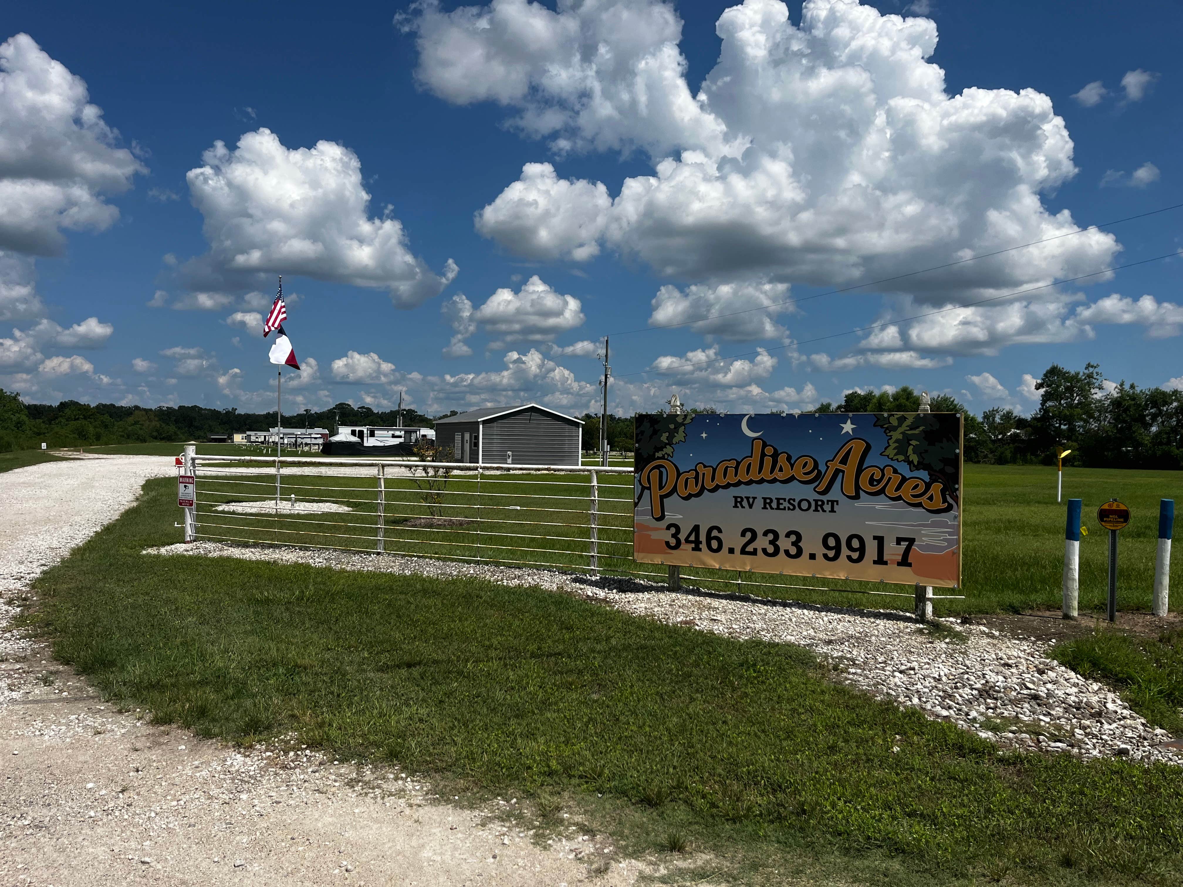 Camper-submitted photo at Paradise Acres RV Resort near Liberty, TX