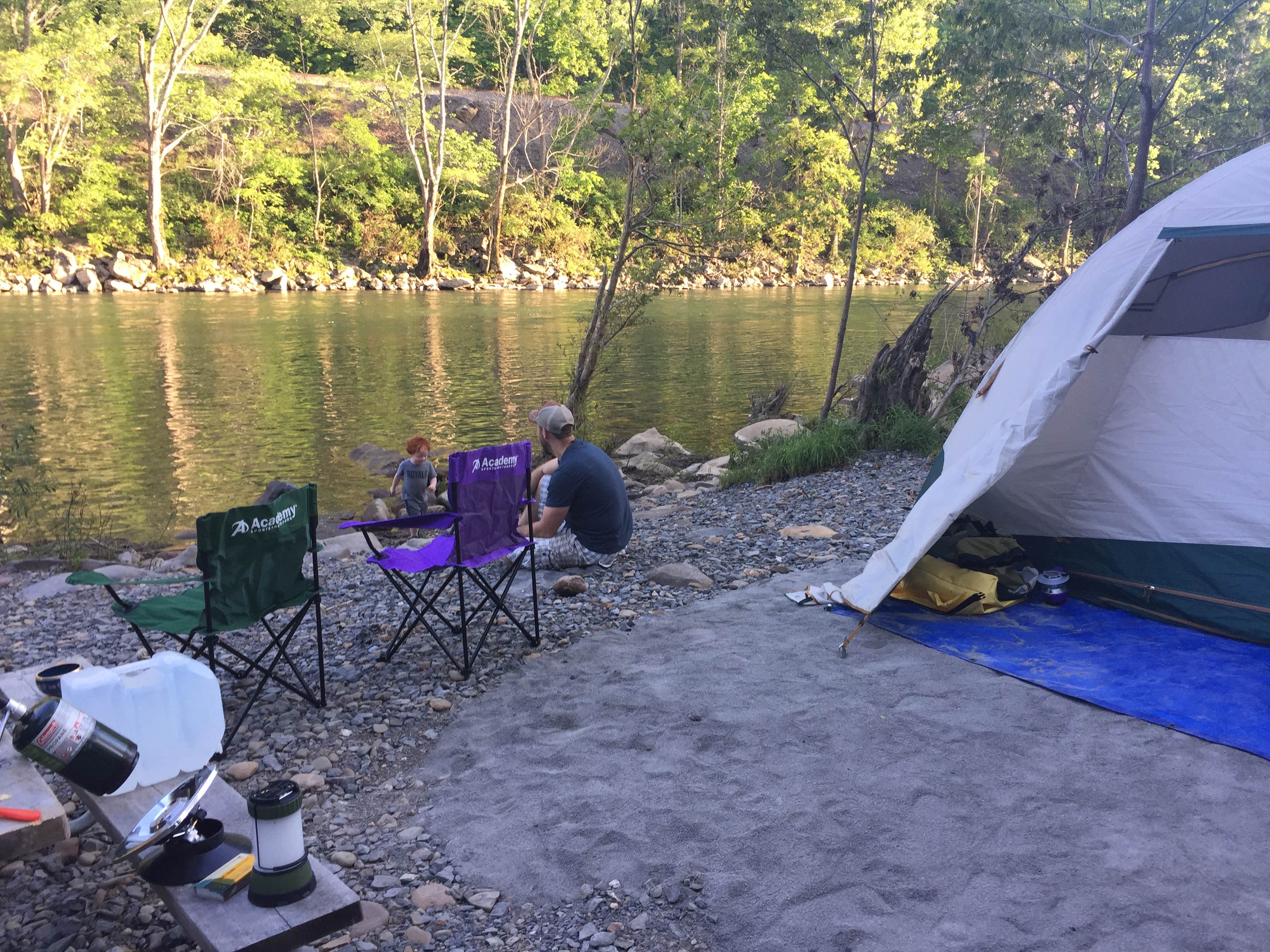 Camper-submitted photo at Greenbrier River Campground near Lewisburg, WV