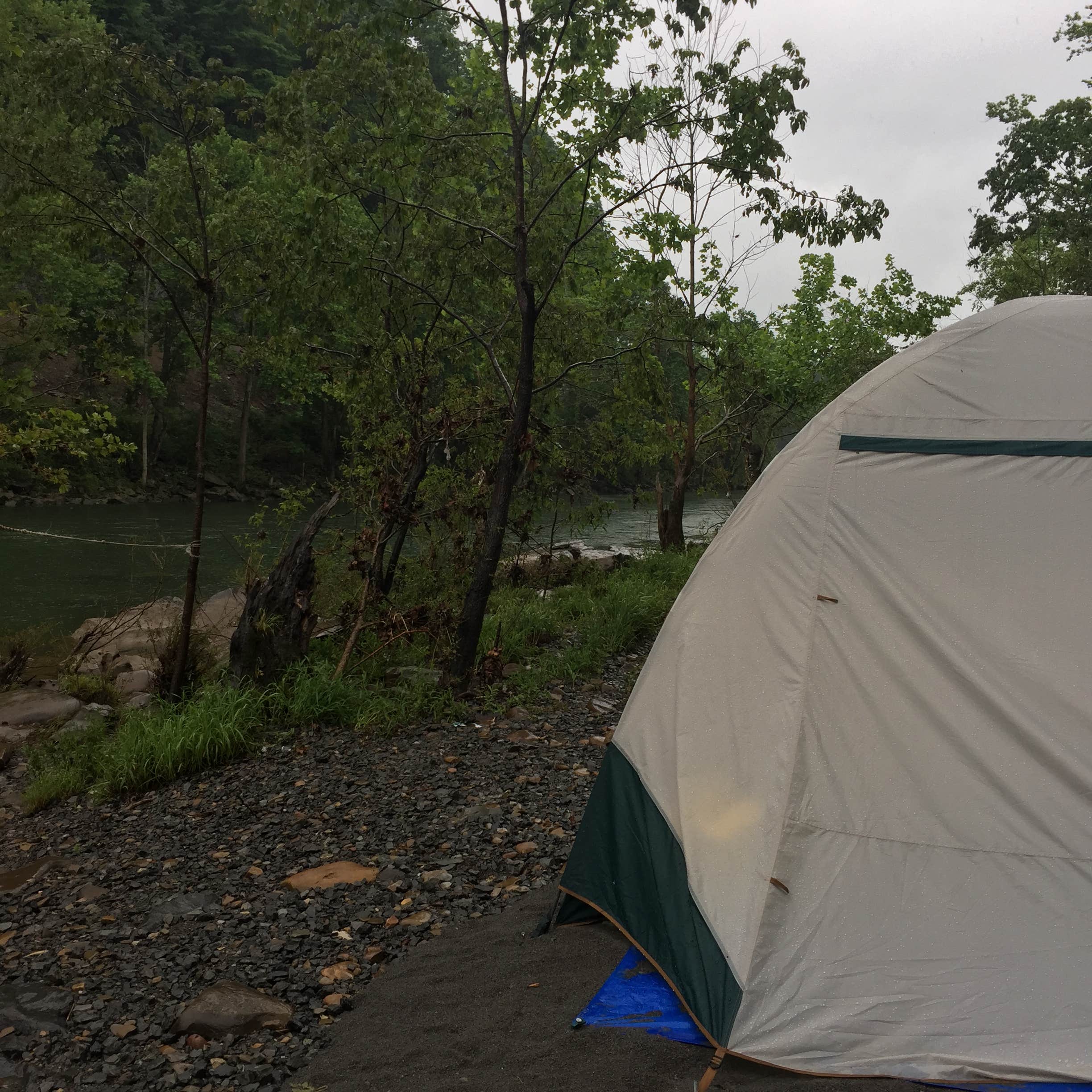 Camper-submitted photo at Greenbrier River Campground near Lewisburg, WV