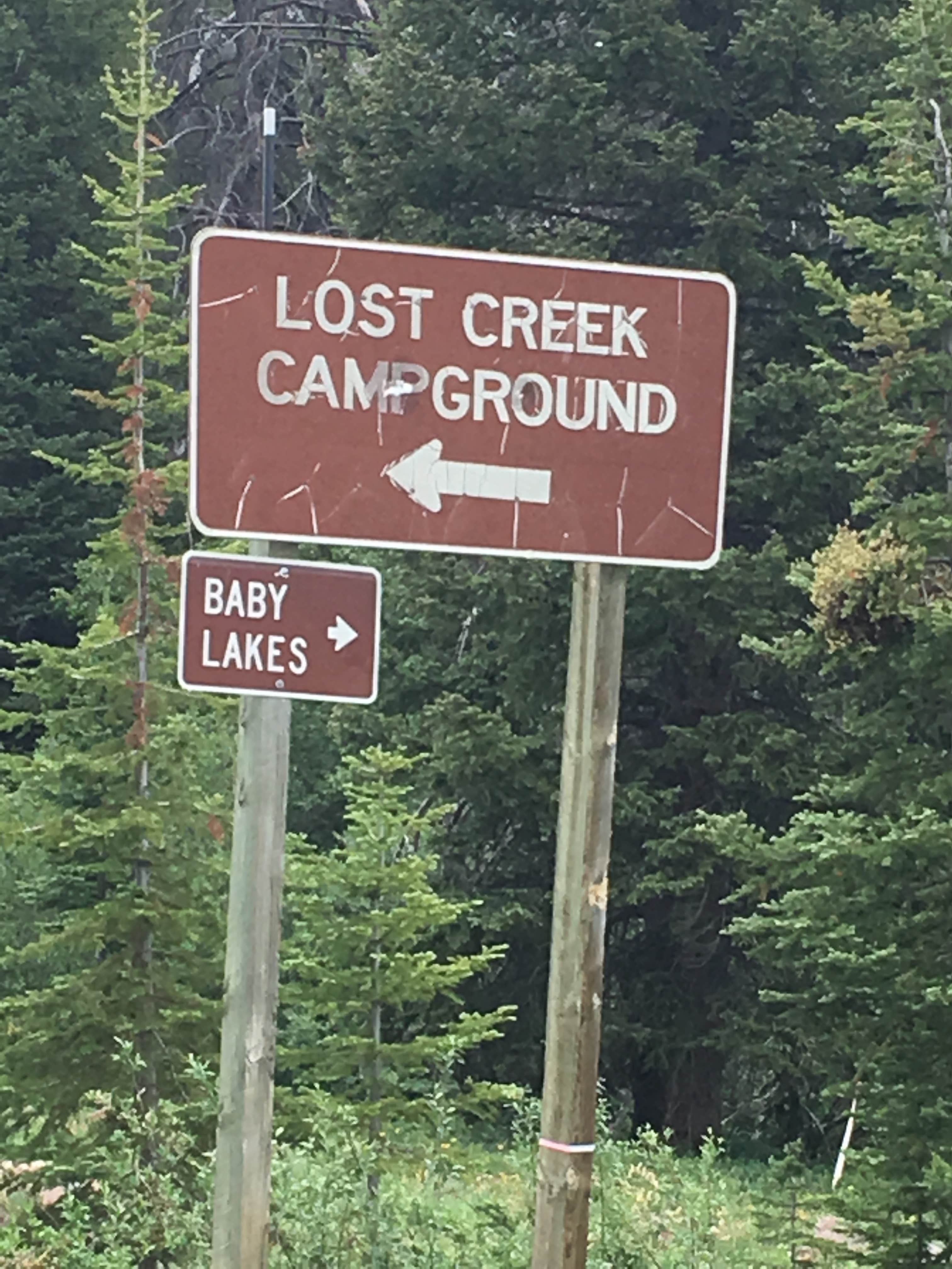 Camping near Jack Creek Crew Quarters: Lost Creek, Encampment, Wyoming