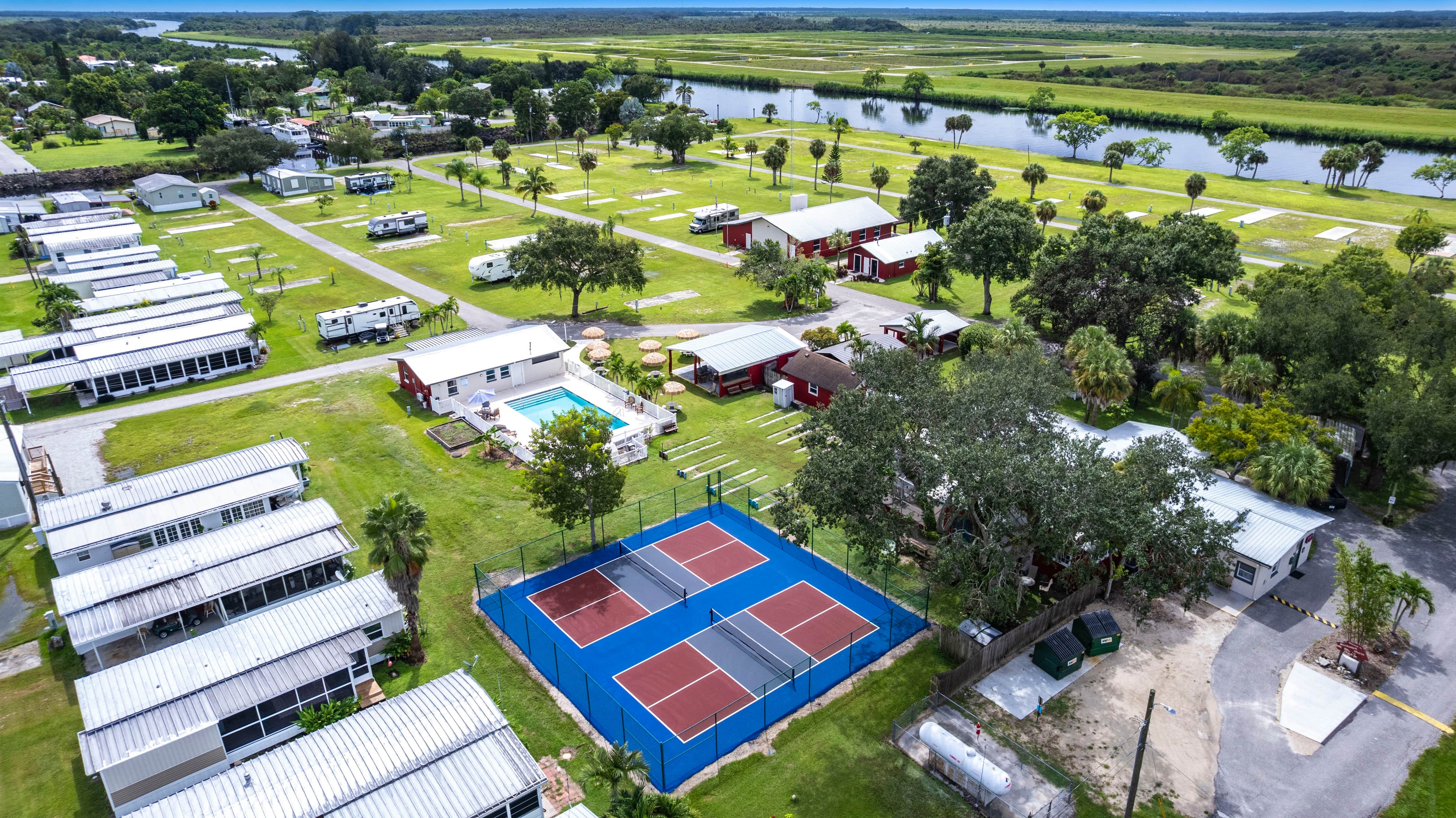 Camping near The Glades RV Resort: Meadowlark Shores RV Resort, Palmdale, Florida