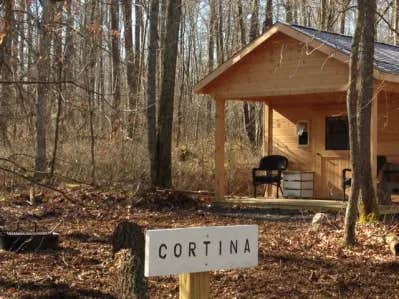 Camper submitted image from Wild Yough Glamping Huts - 1