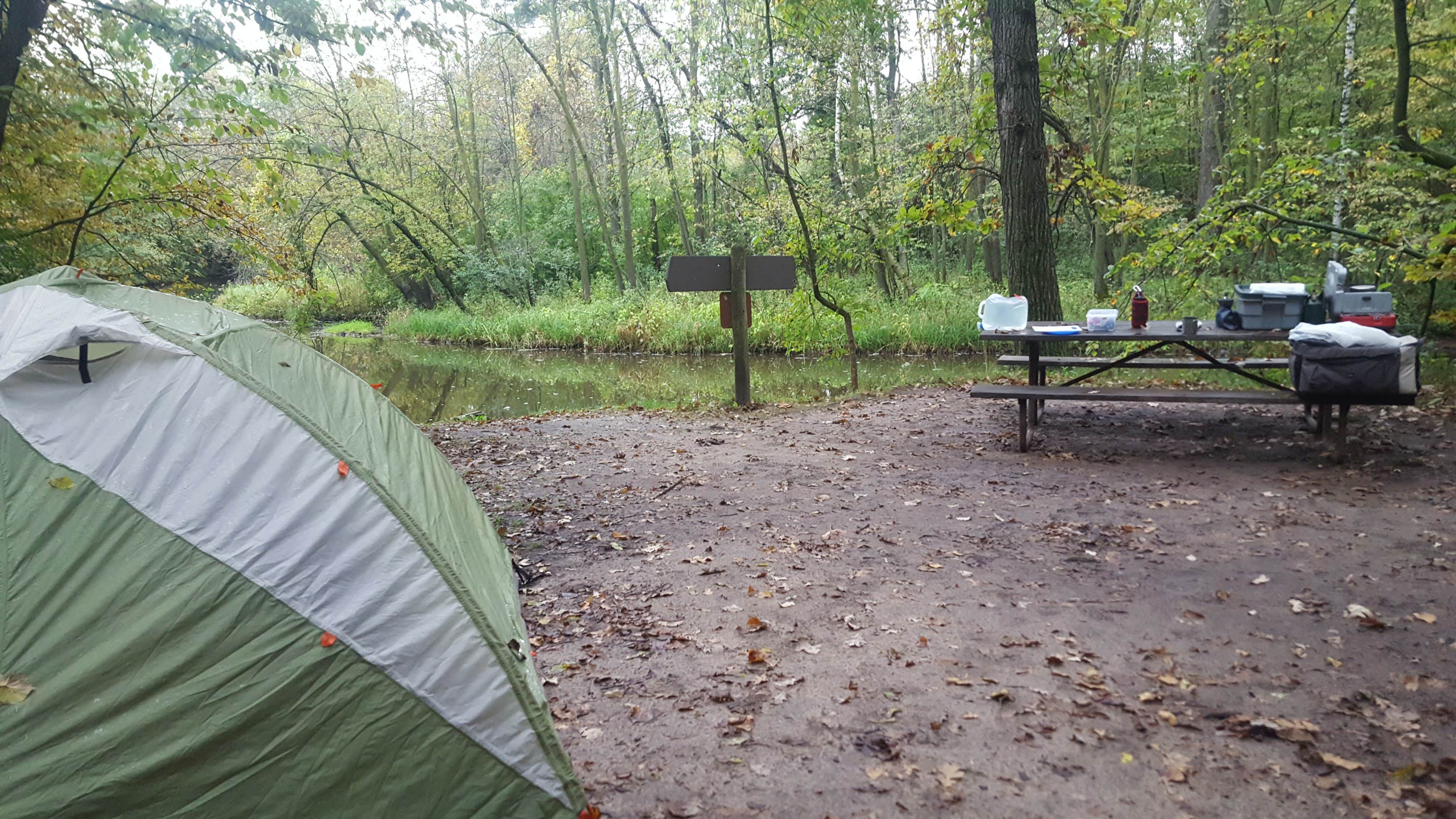 Camper submitted image from Charles A. Lindbergh State Park Campground - 4