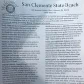 Review photo of San Clemente State Beach Campground by Nolan S., August 1, 2019