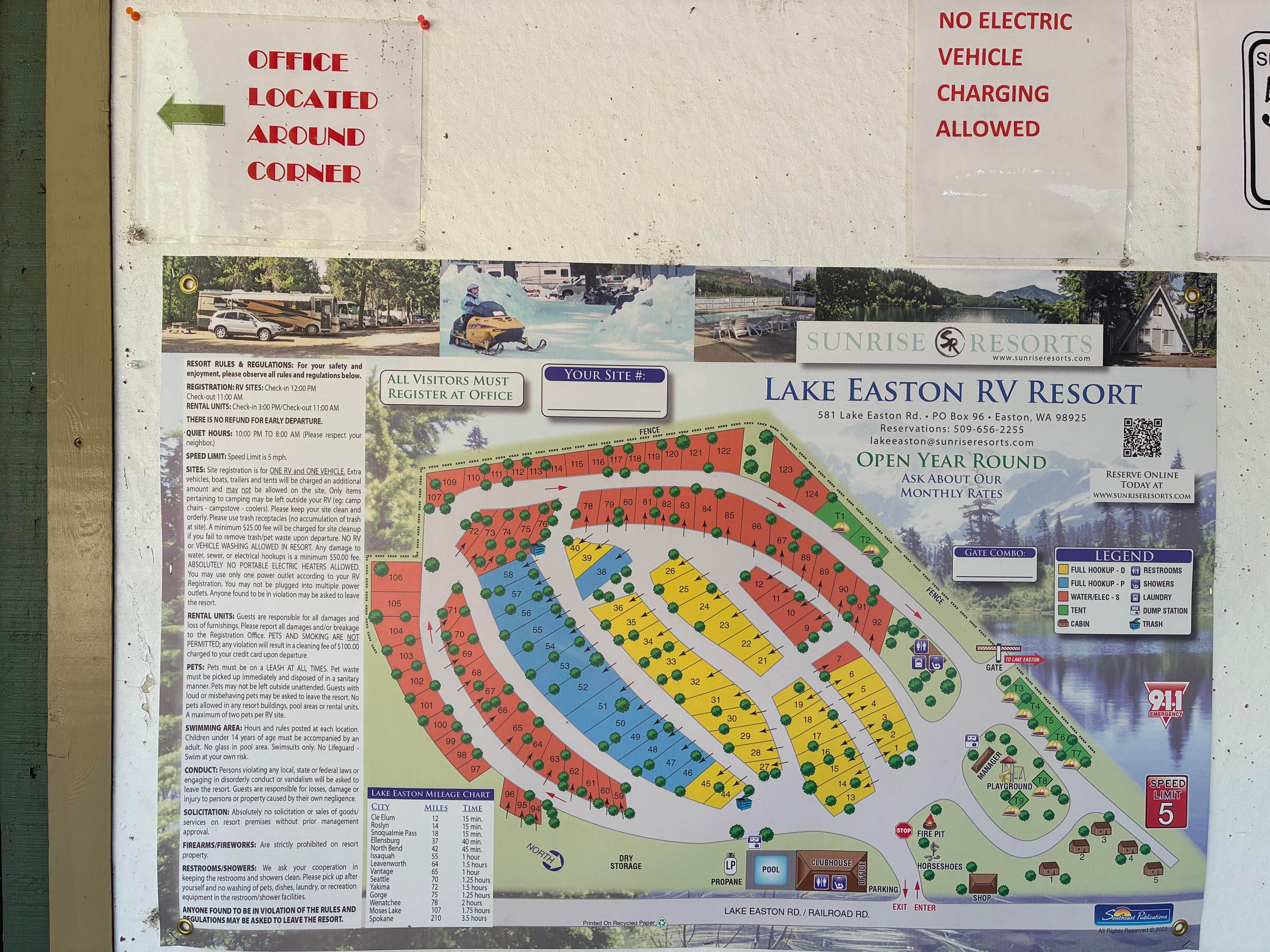 Camper-submitted photo at Lake Easton RV Resort near Thorp, WA