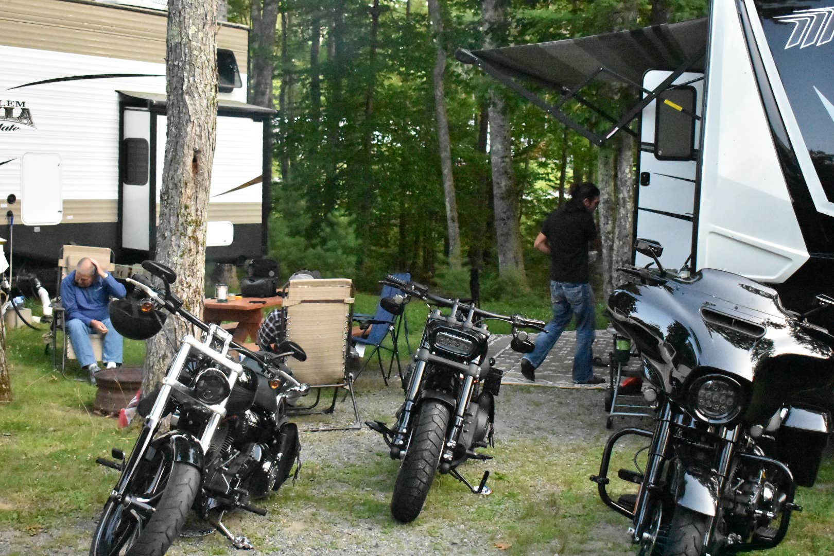 Camper-submitted photo at Bentley’s saloon and campground near Cape Porpoise, ME
