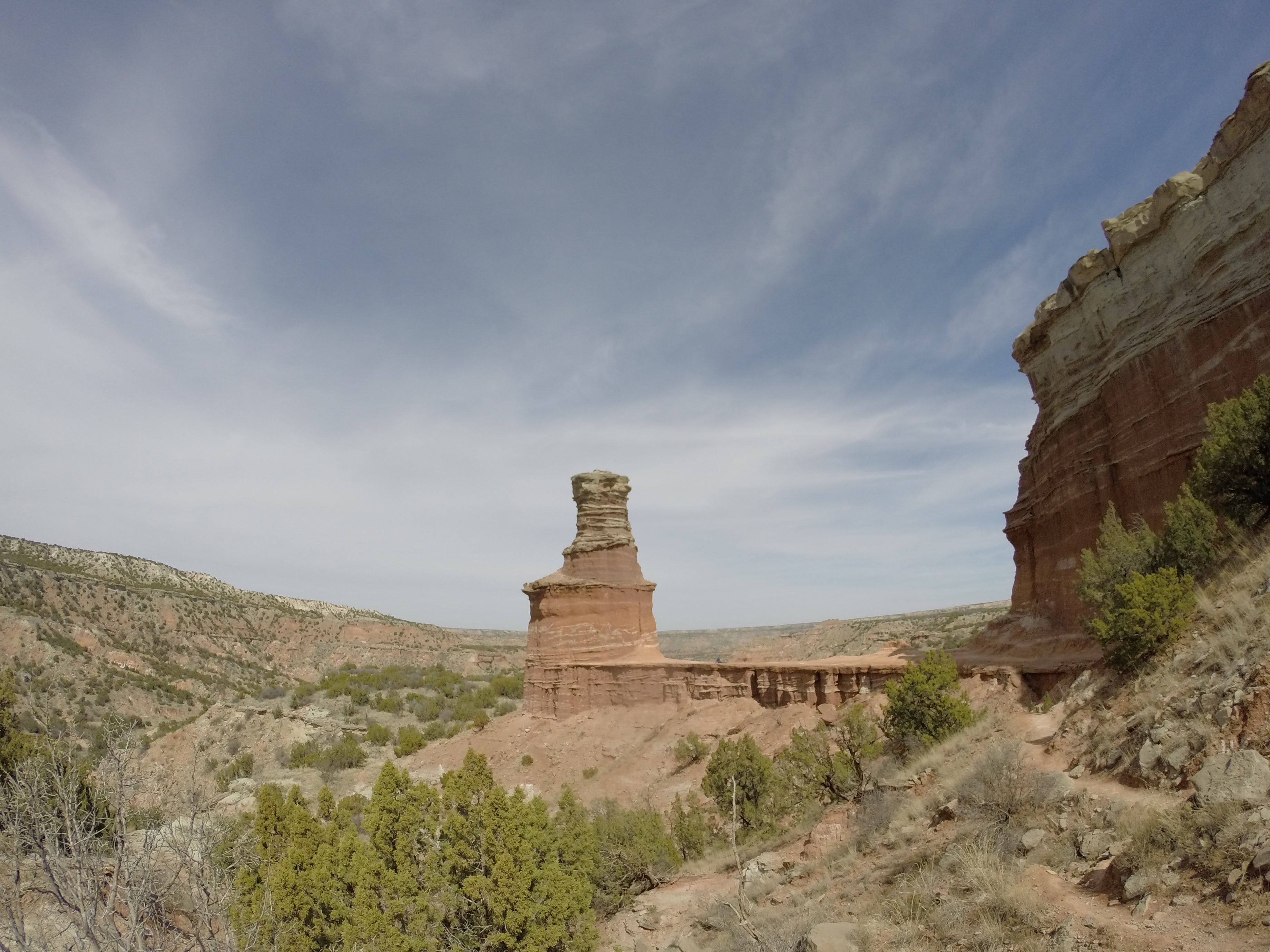 Camper submitted image from Fortress Cliff Primitive — Palo Duro Canyon State Park - 4