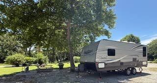 The Dyrt's photo of rv camping at Big Red Barn RV Park near Liberal, MO