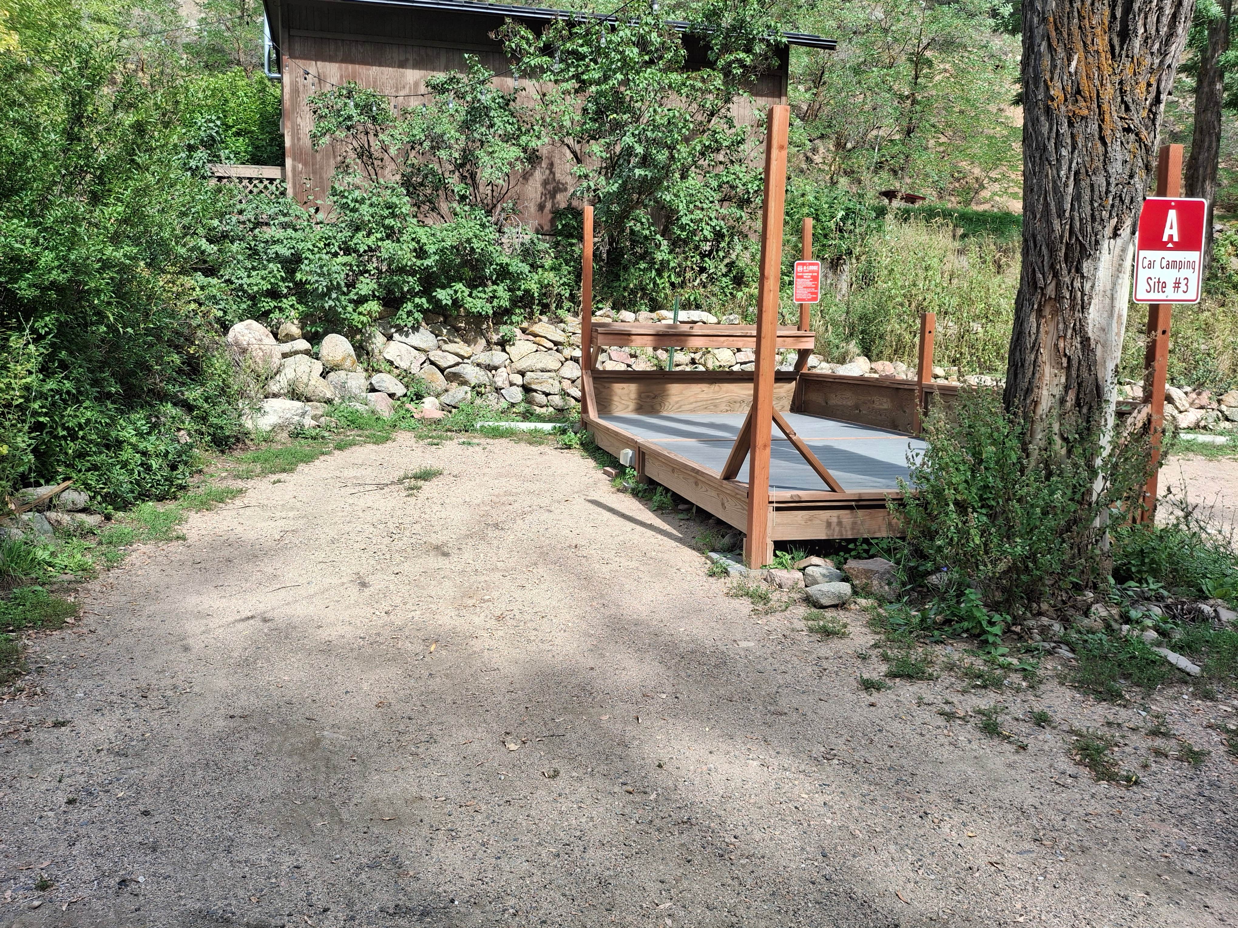 Camper submitted image from A-Lodge Boulder - Car Camping - 4