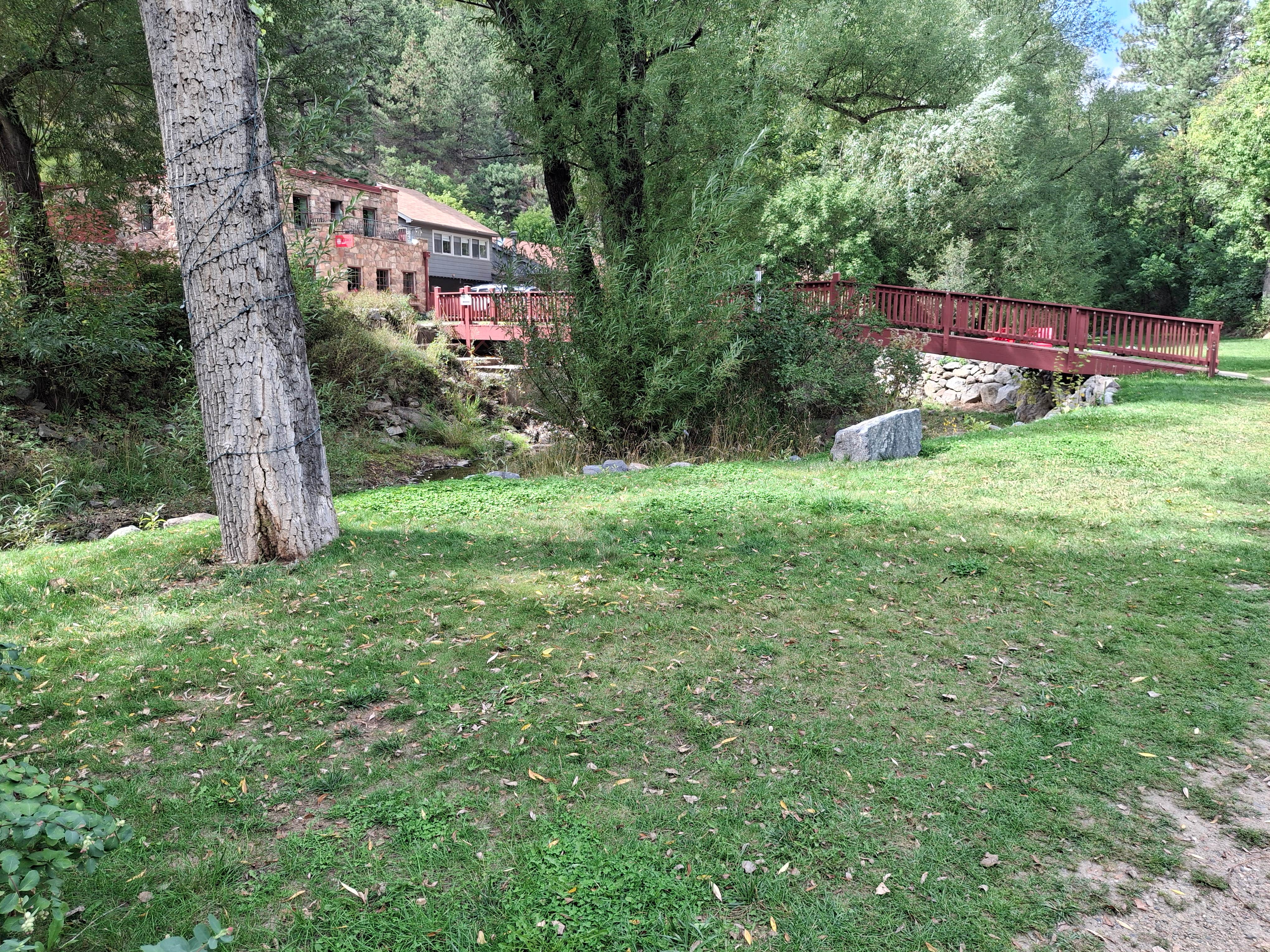 Camper submitted image from A-Lodge Boulder - Car Camping - 1