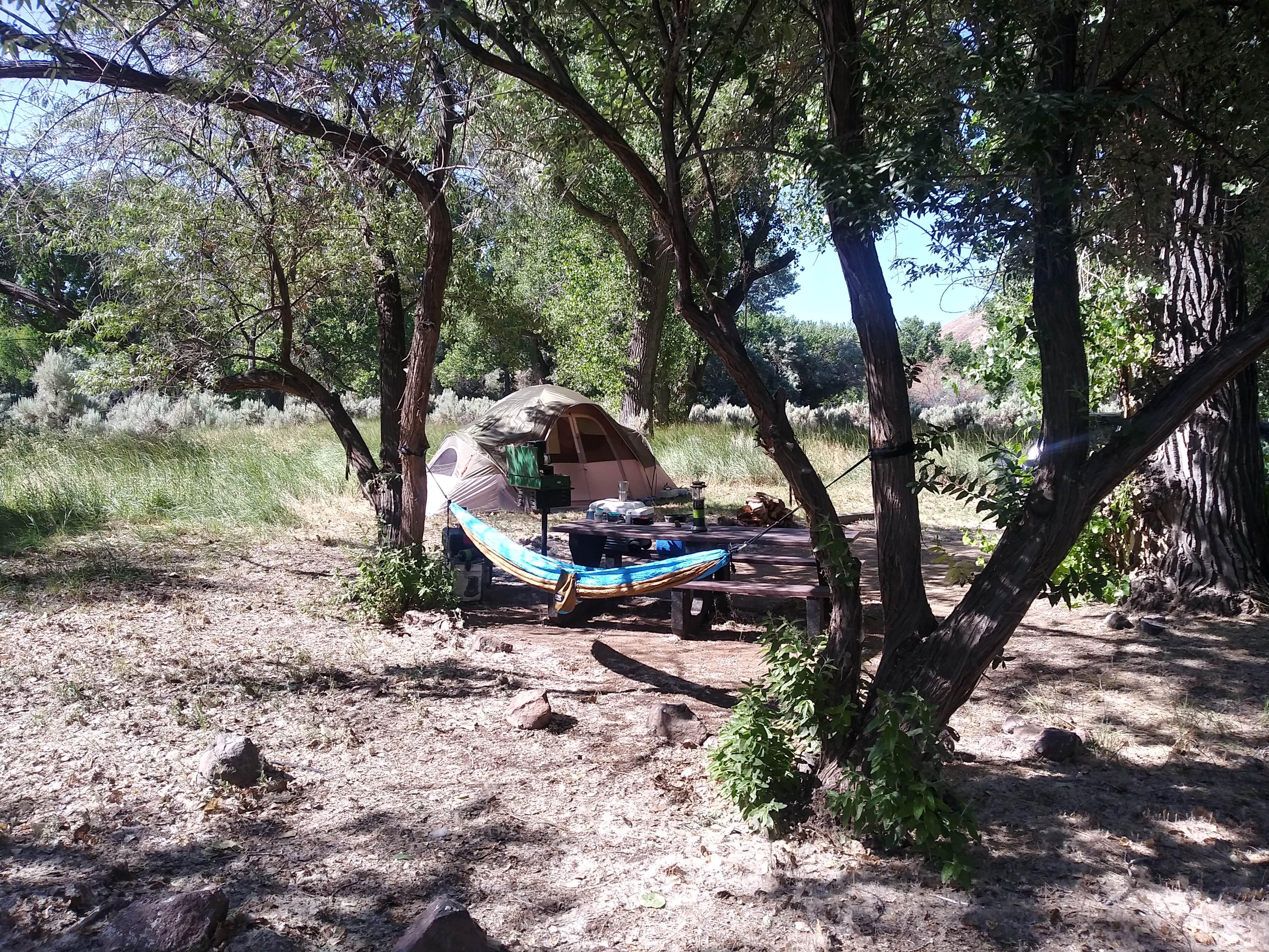 Camper submitted image from Samuel Buckland Campground — Fort Churchill State Historic Park - 5