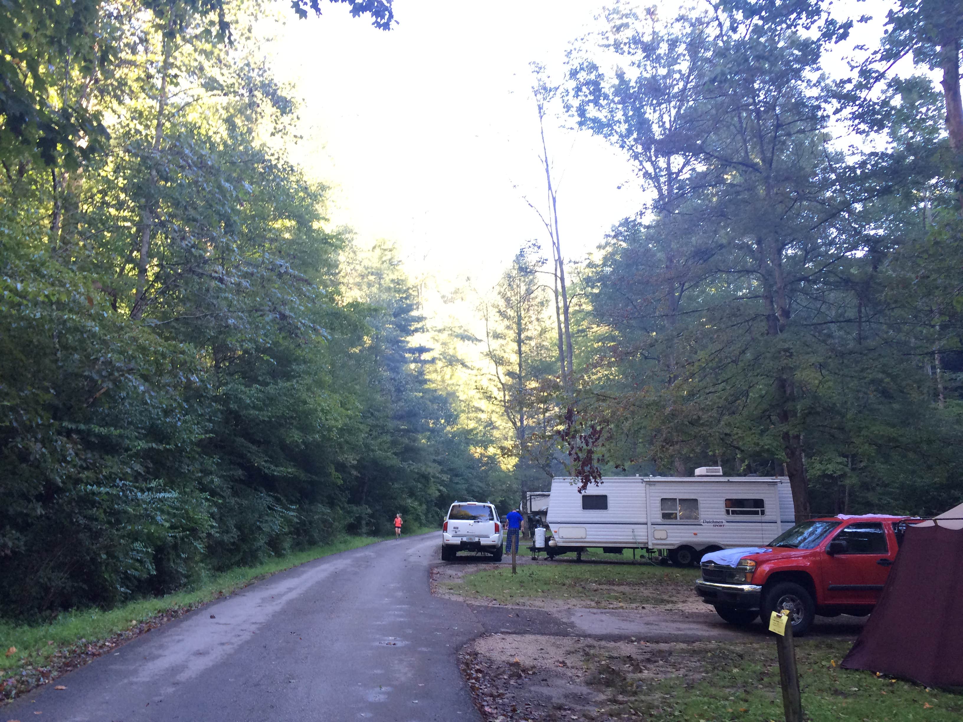 Camper submitted image from Middle Fork Campground — Natural Bridge State Resort Park - 2