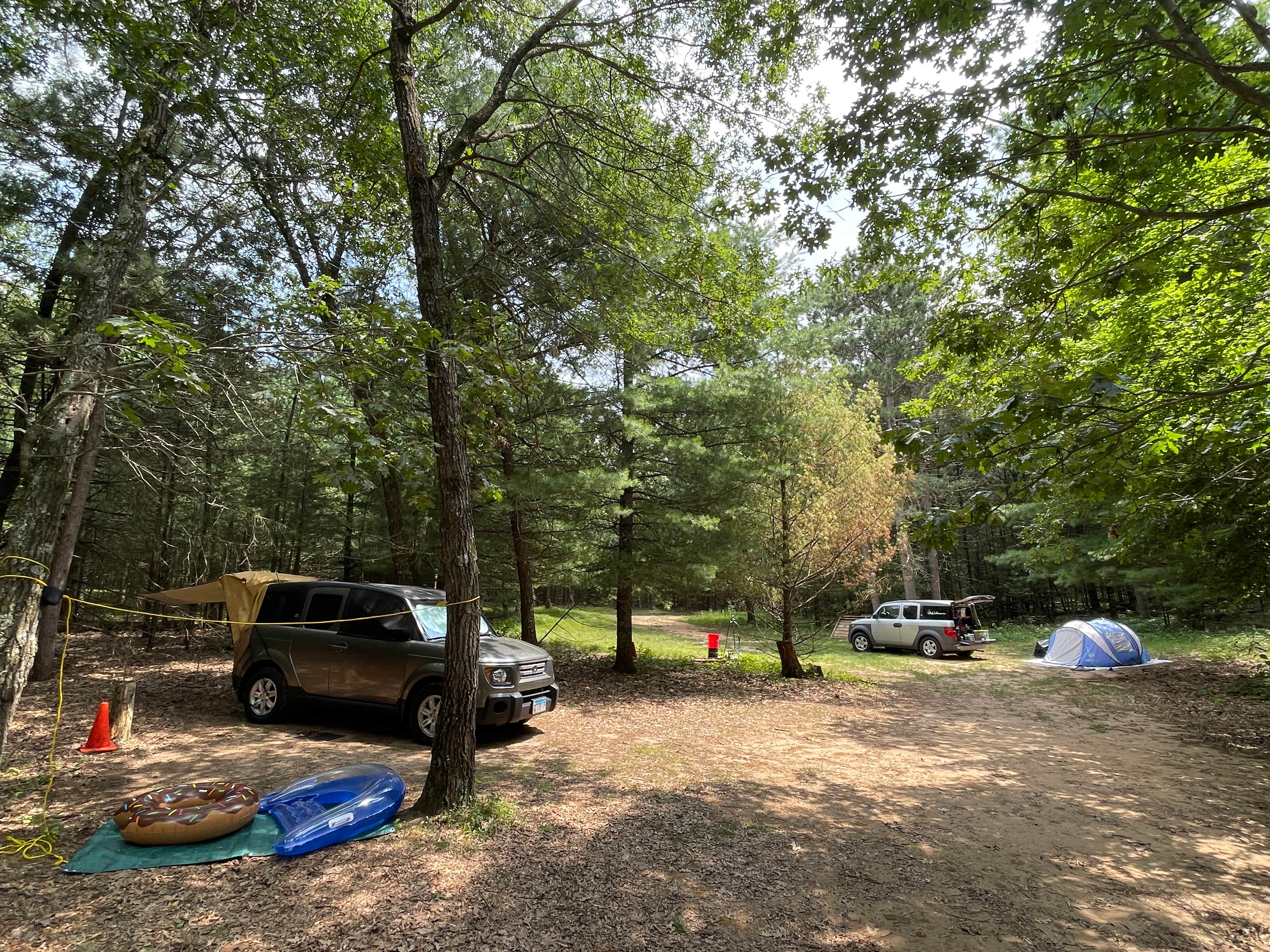 Operation_Fun ..'s photo of tent camping at Camp Shin-Go-Beek near Menasha, WI