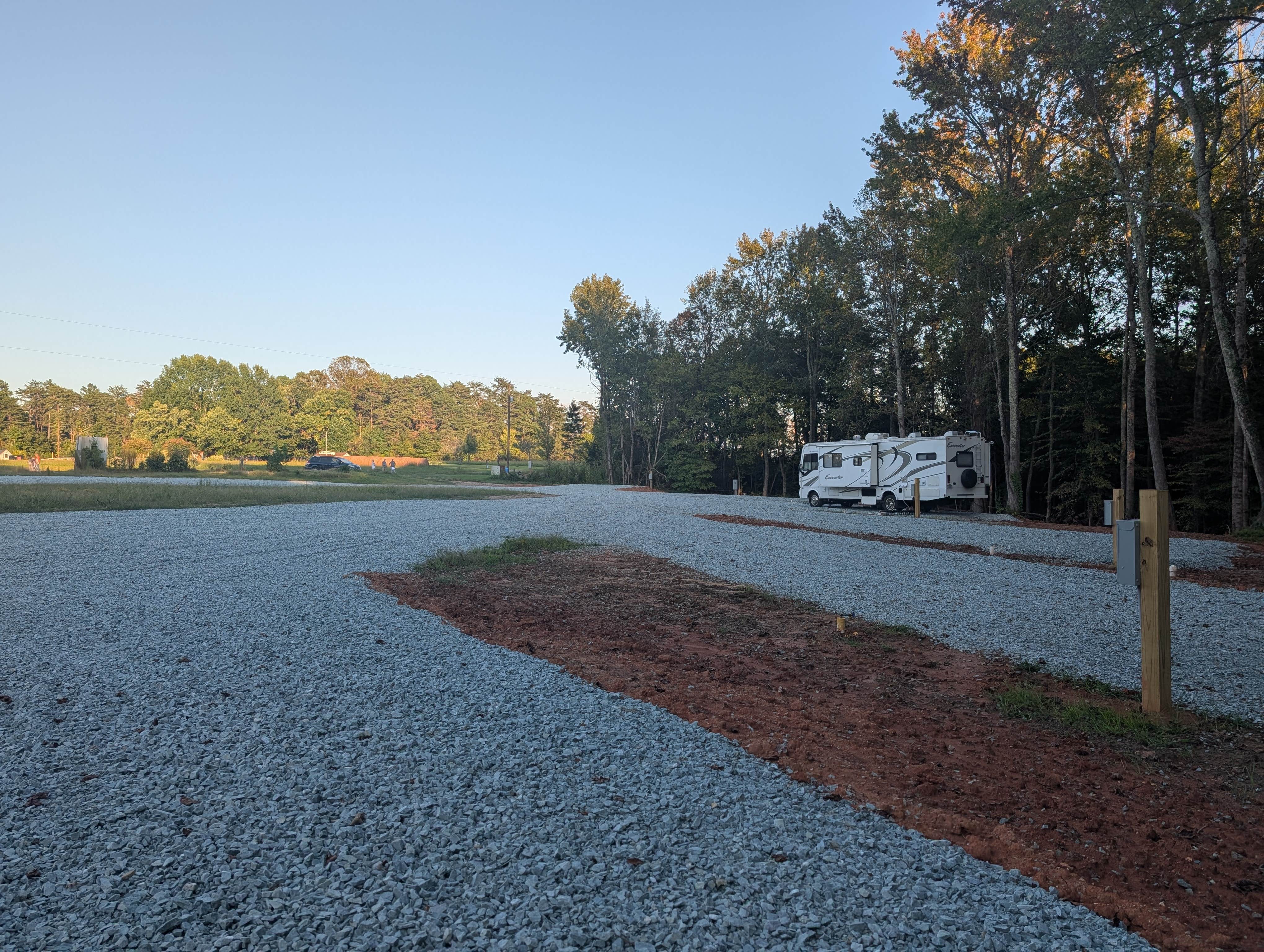 John L.'s photo of rv camping at Backwoods RV Park near Rougemont, NC