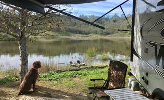 Corey L.'s photo of camping with pets at Santa Margarita Lake near Santa Maria, CA