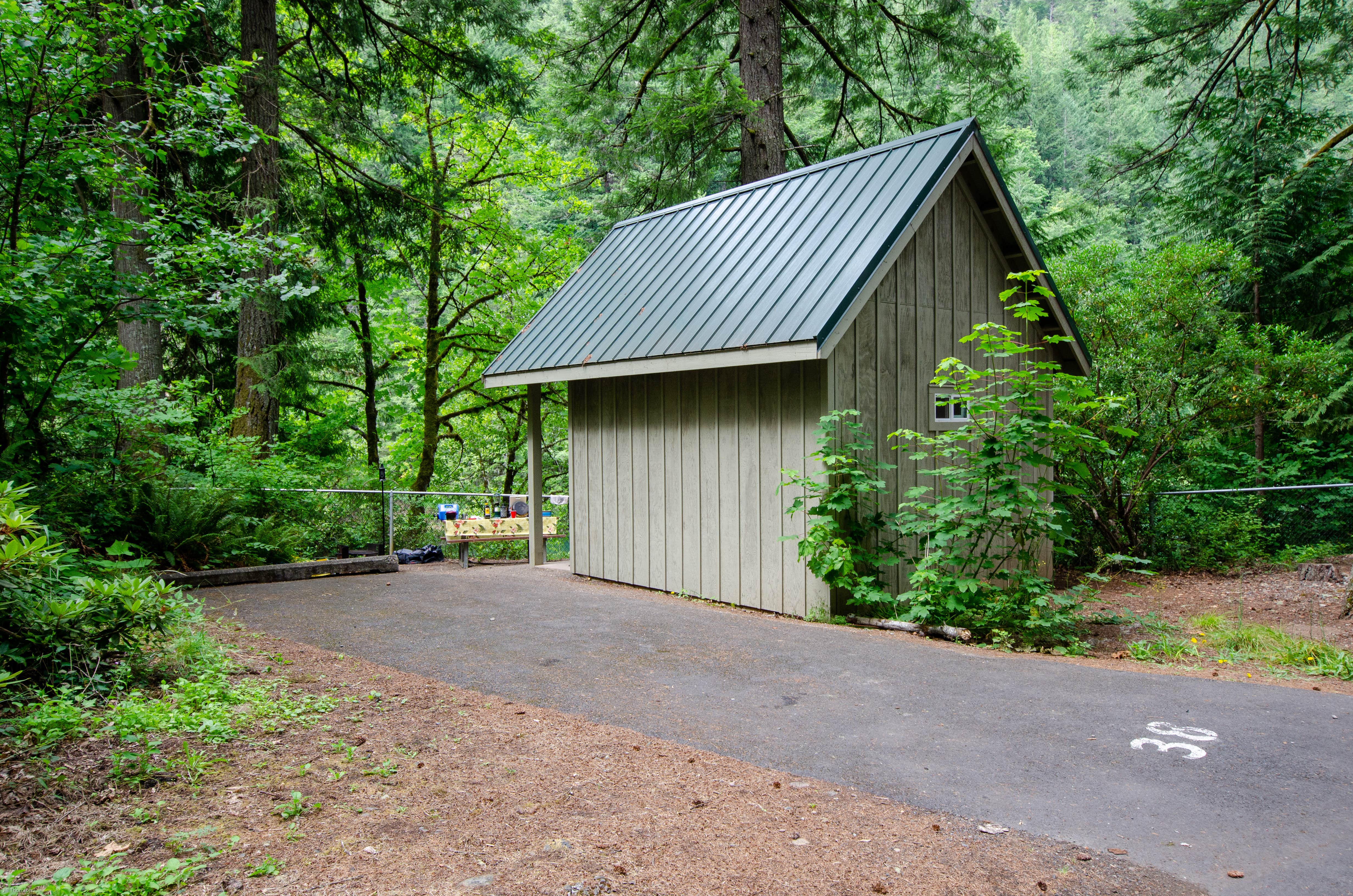 Jill T.'s photo of a cabin at Promontory Park near Government Camp, OR
