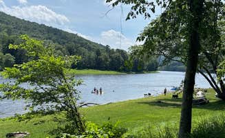 The O.'s photo of camping with pets at The Outpost Outdoor Resort near Narrowsburg, NY