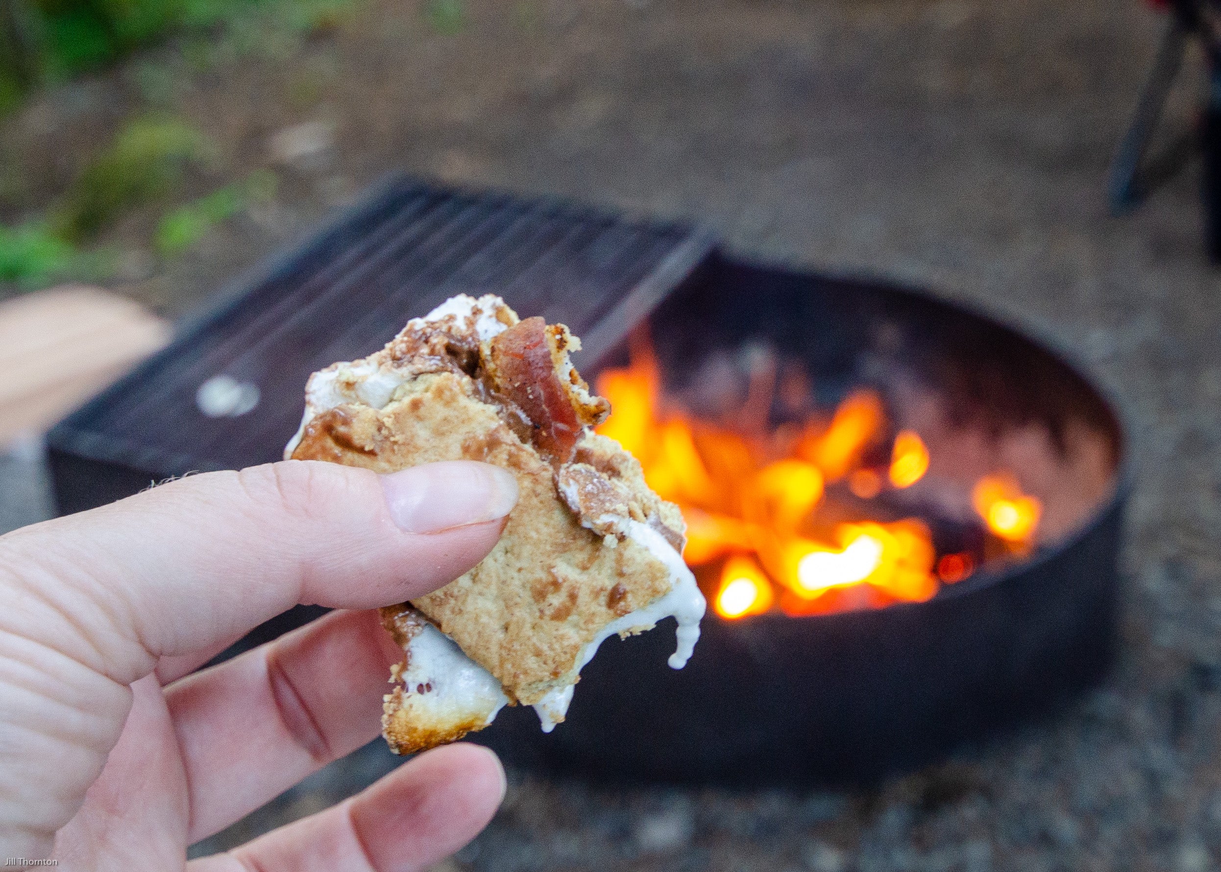 Bacon s'more - Yes, please!!!!