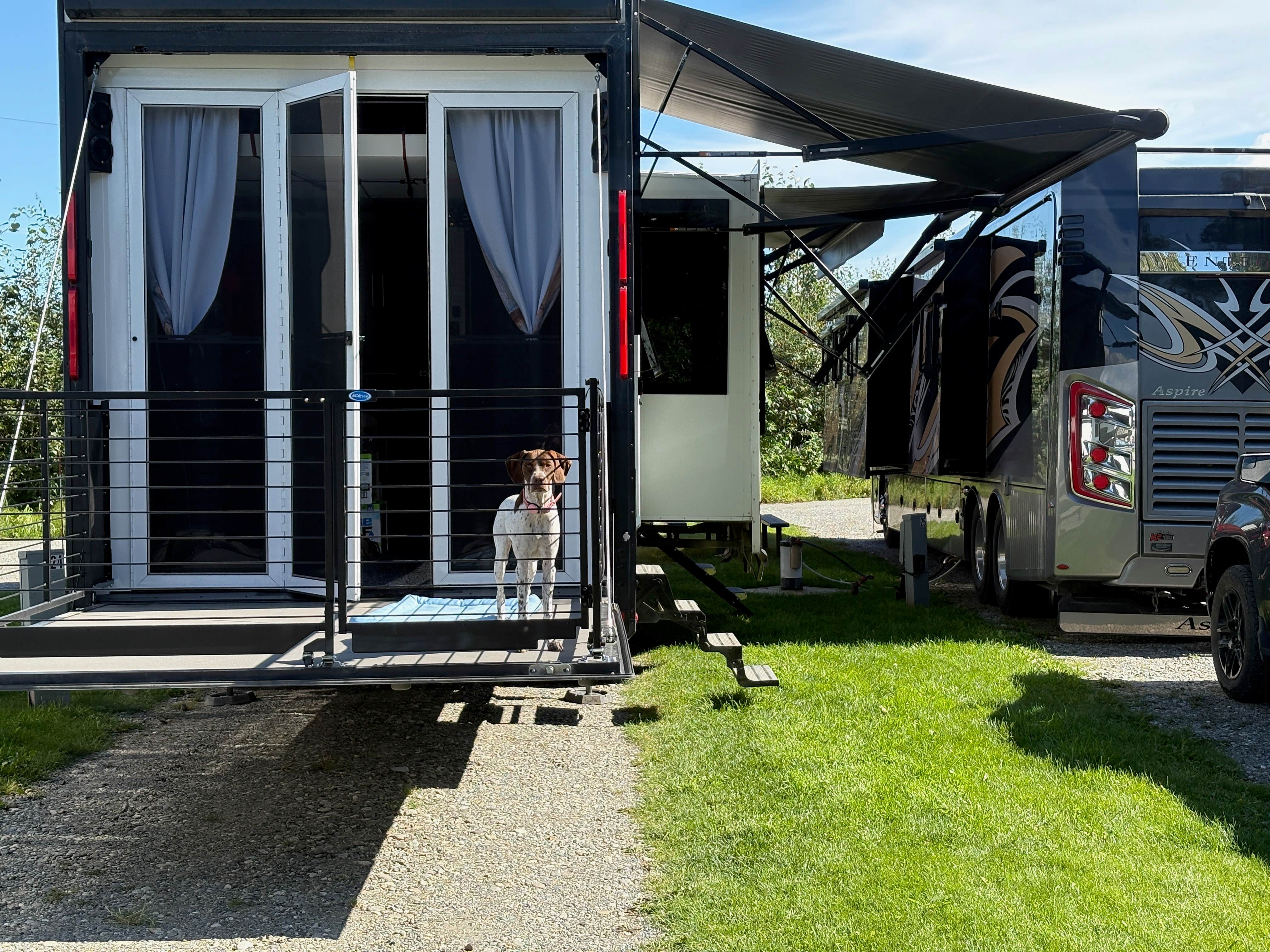 MickandKarla W.'s photo of camping with pets at The Springer RV Park & Campground near Anchorage, AK