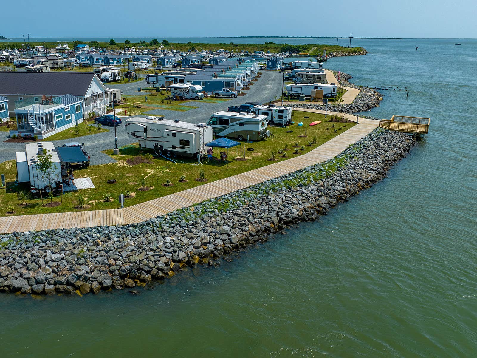 Camper-submitted photo at Chincoteague Bay RV Resort & Cottages near Assateague Island National Seashore