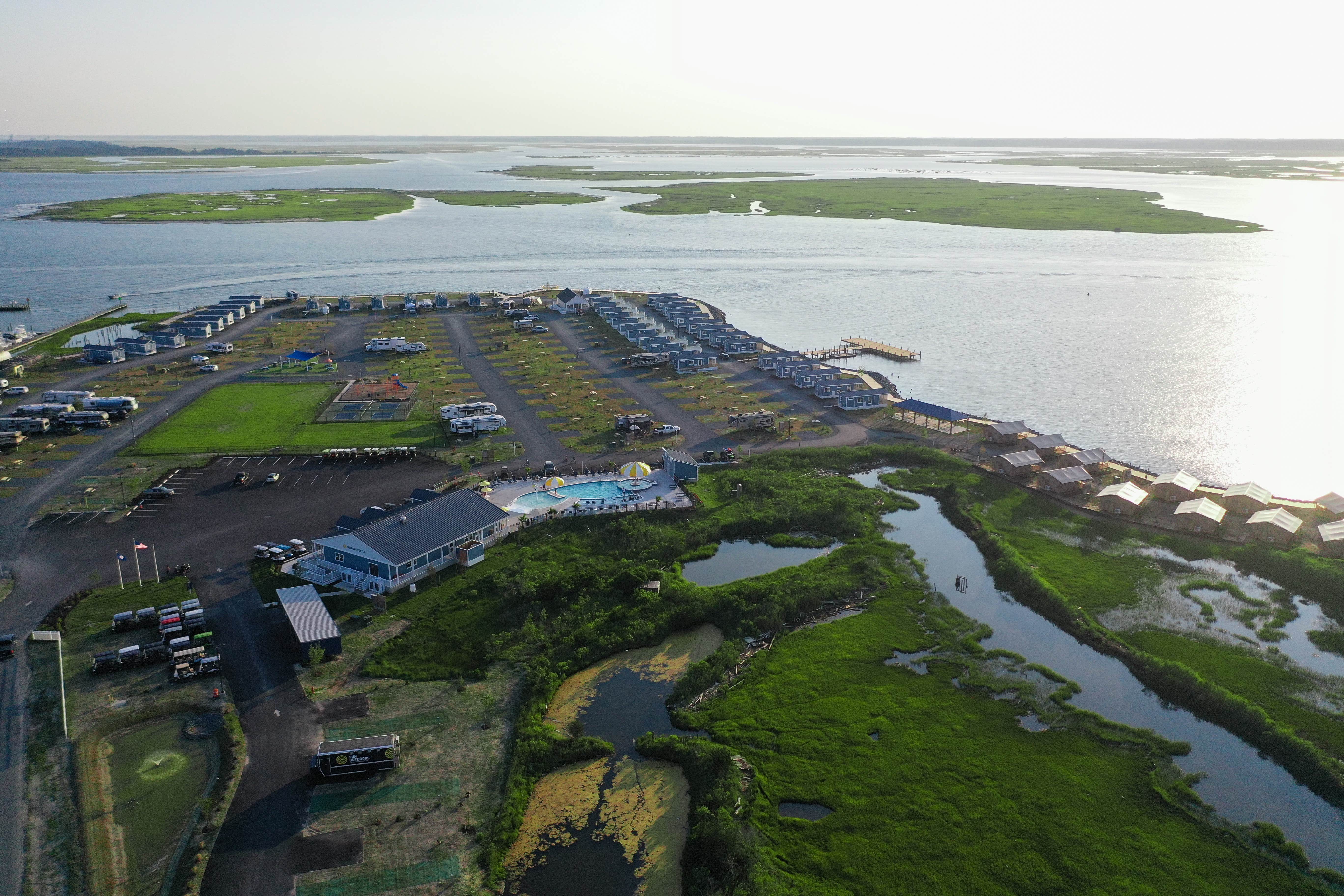 Camper-submitted photo at Chincoteague Bay RV Resort & Cottages near Assateague Island National Seashore