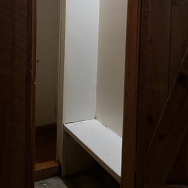 Tree house point bathroom/shower