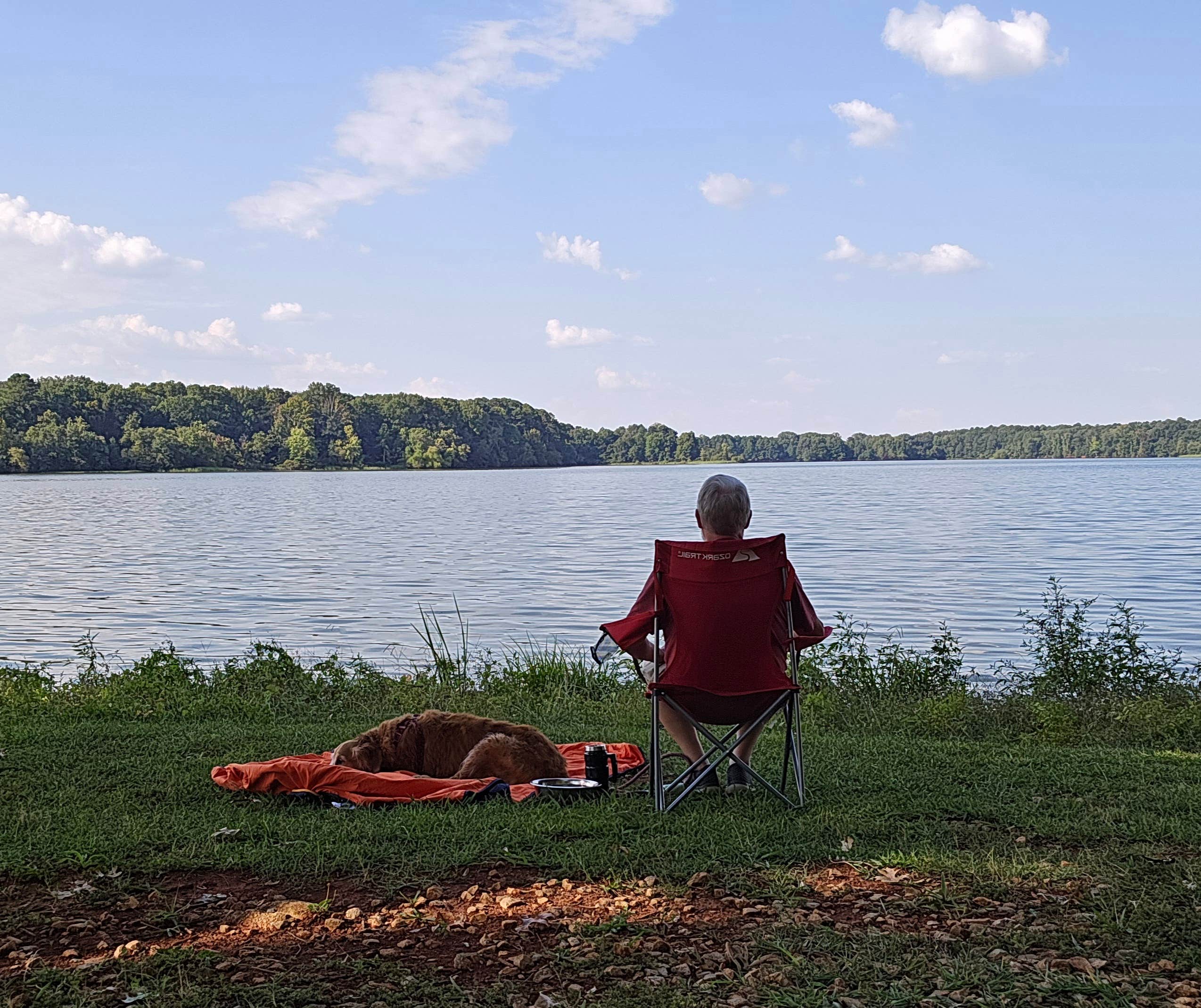 Jeff C.'s photo of camping with pets at Decatur / Wheeler Lake KOA Holiday near Rogersville, AL