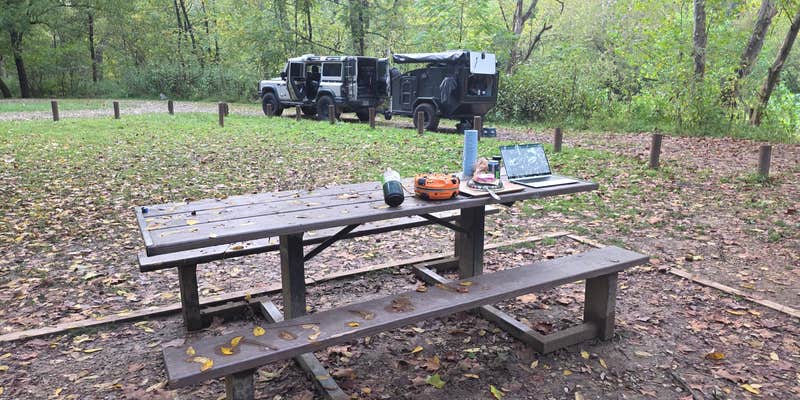 Camper submitted image from Hune Bridge Campground