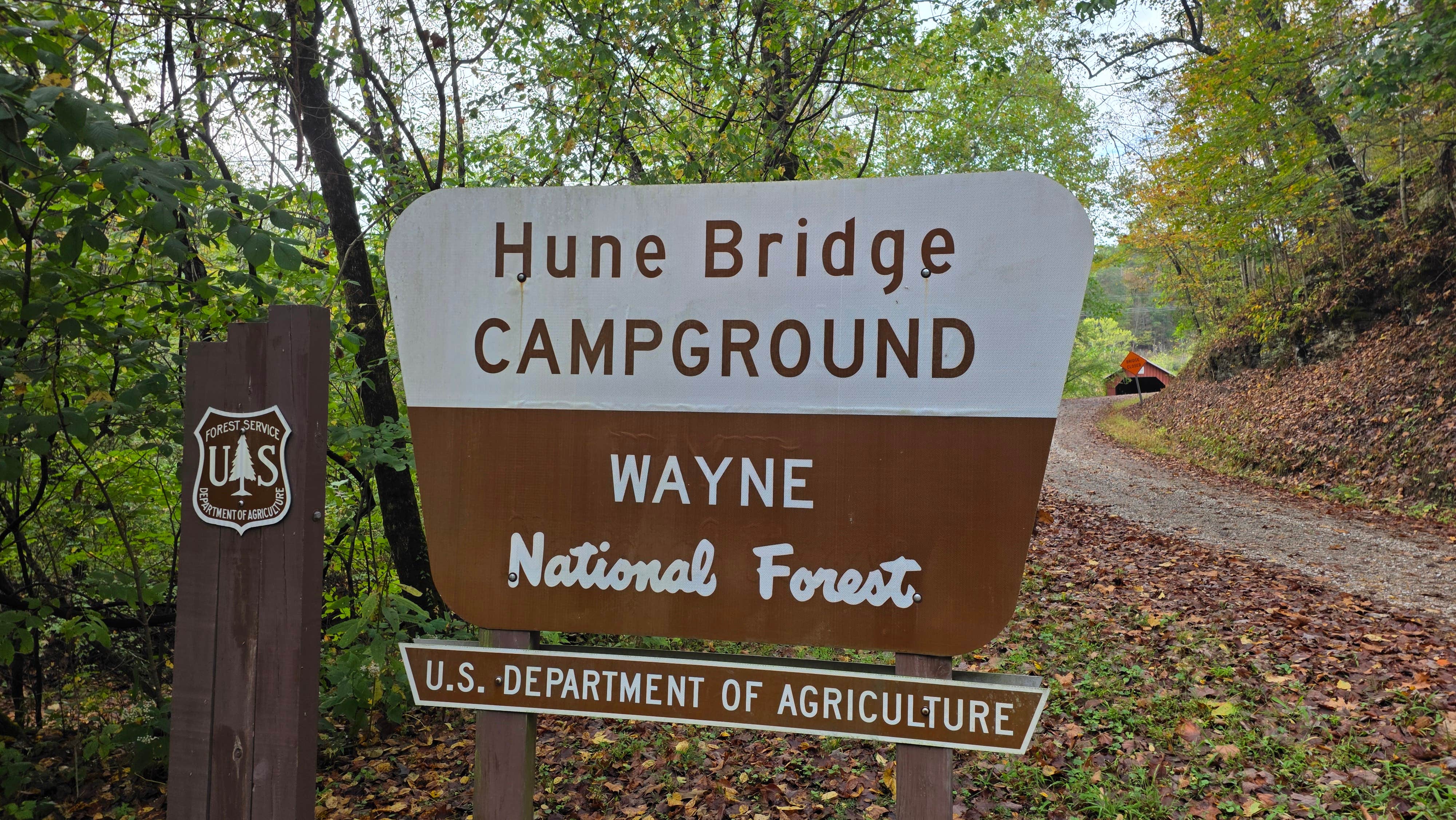 Camper-submitted photo at Hune Bridge Campground near Waverly, WV