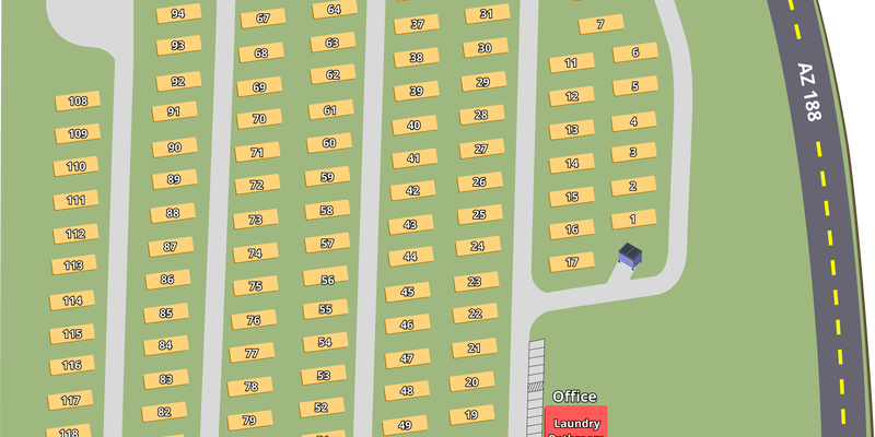 Camper submitted image from Roosevelt Lake Cottages RV