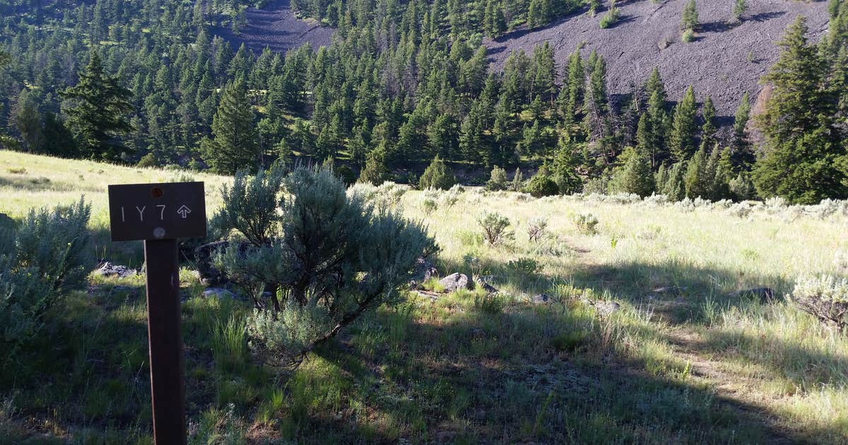 1Y7 Yellowstone N.P. Backcountry campsite — Yellowstone National Park