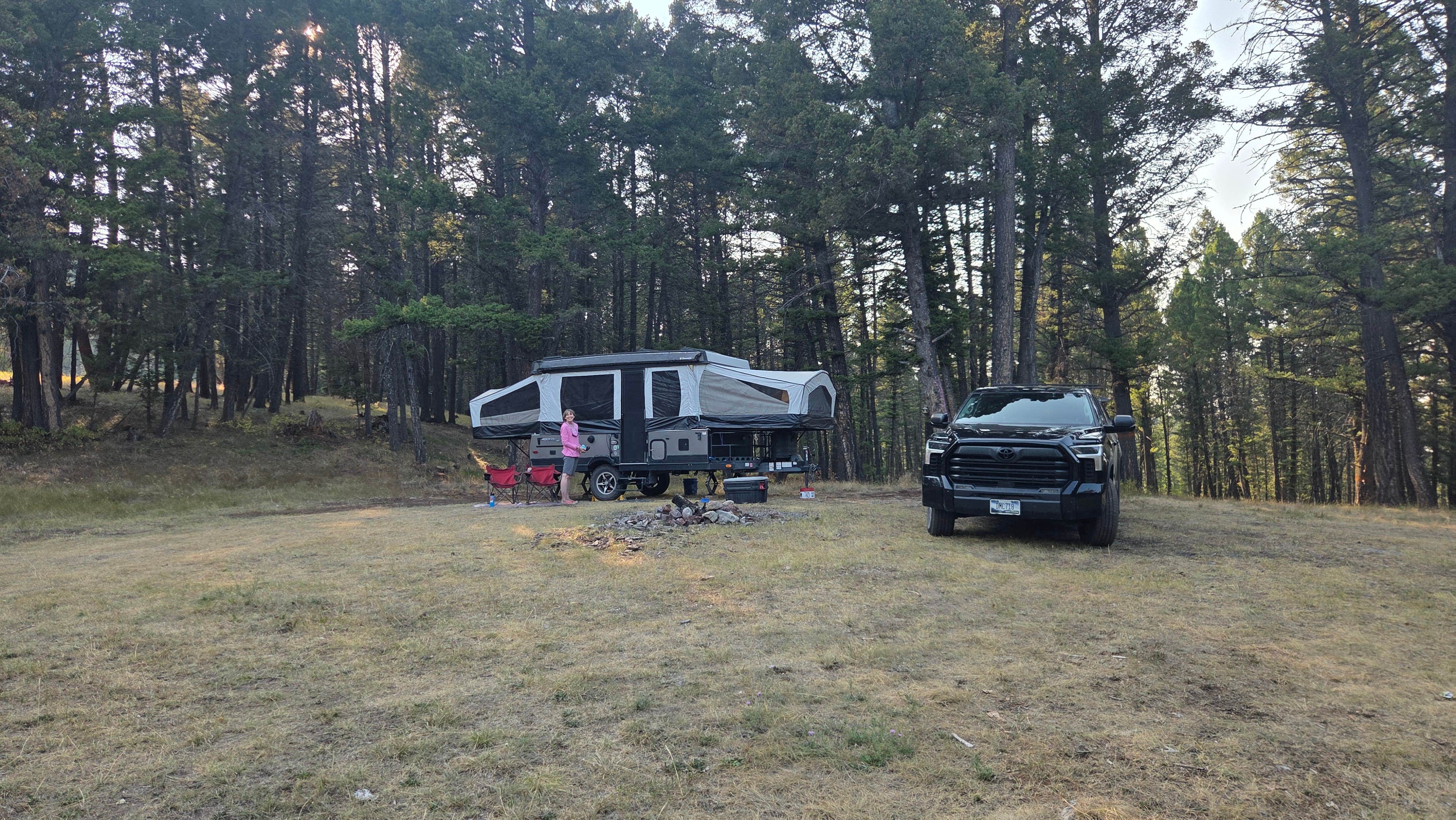 Camper submitted image from Elliston Dispersed Camping on Forest Road 314 - 2
