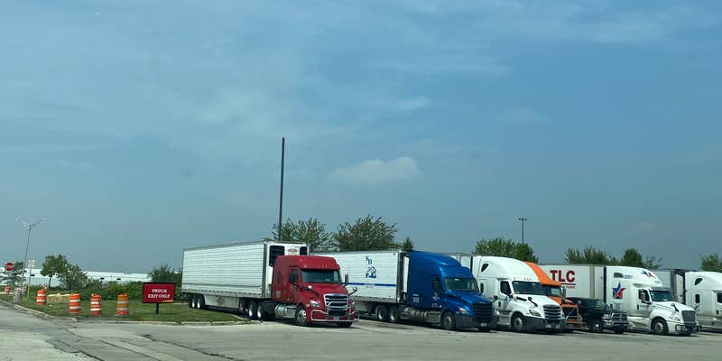 Camper submitted image from Pilot Travel Center — Minooka