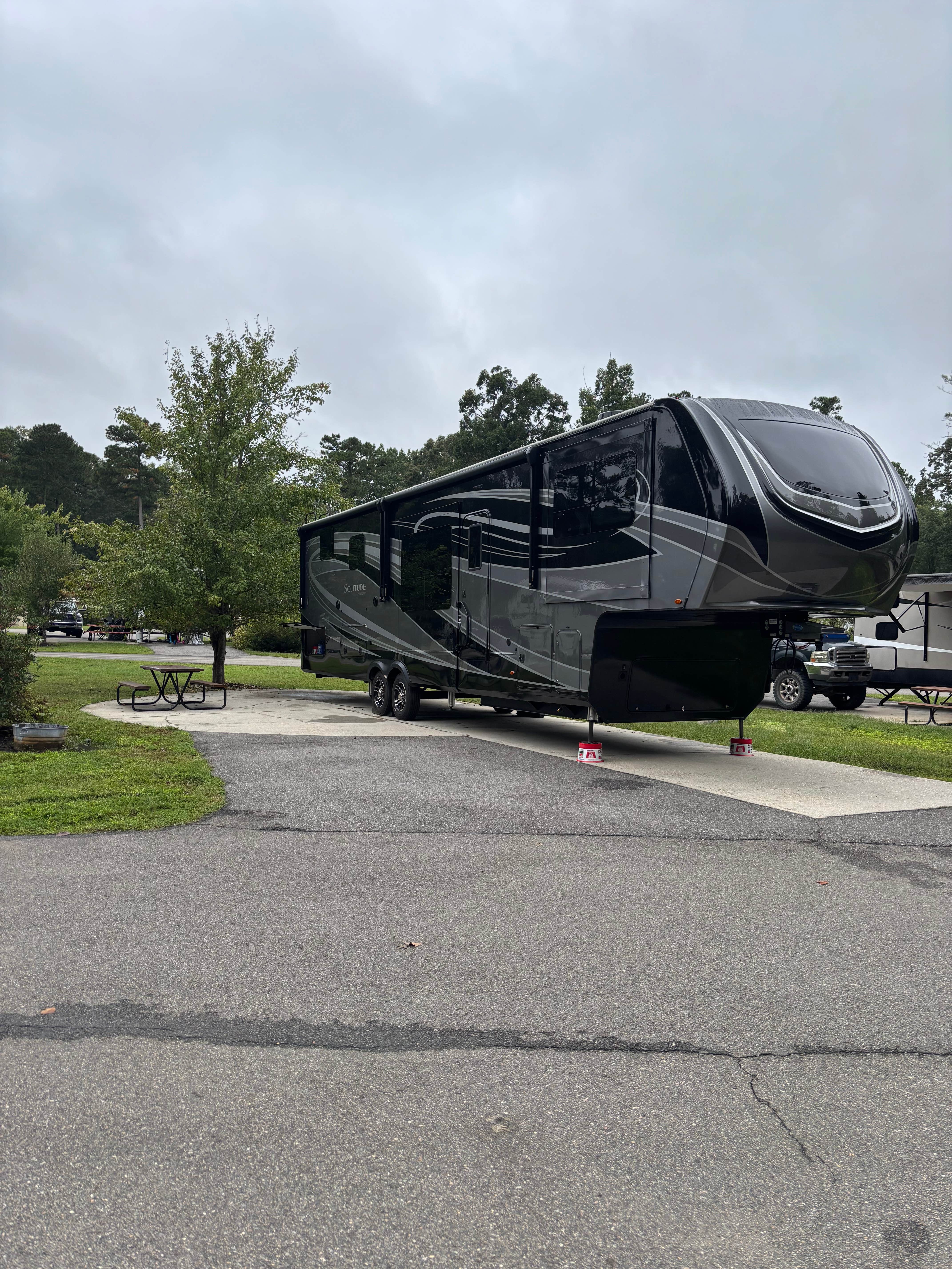 Lisa D.'s photo of rv camping at American Heritage RV Park near Surry, VA