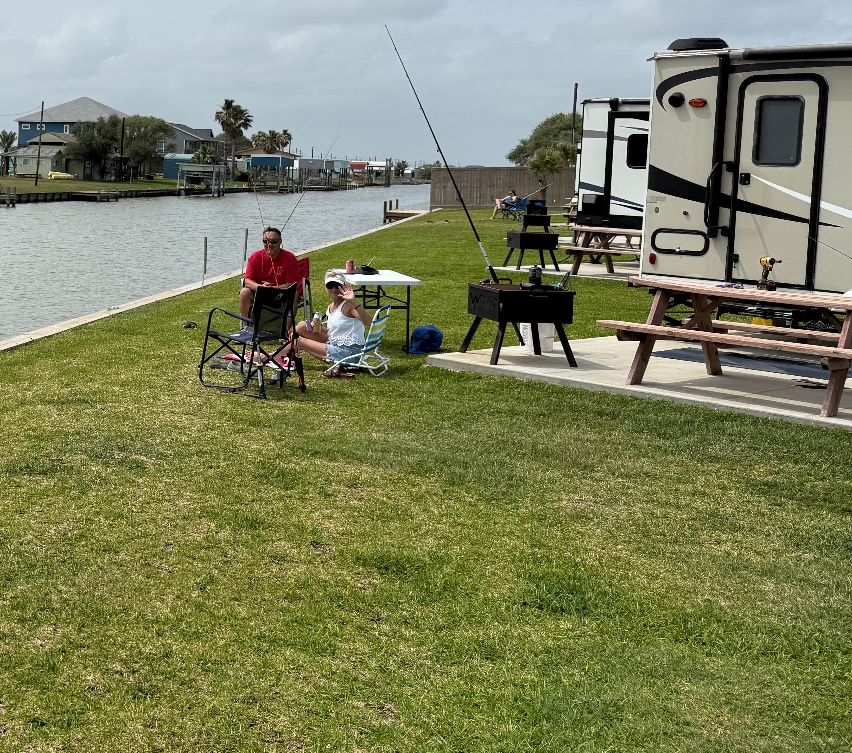 Tiffany T.'s photo of rv camping at Waterside RV Resort near Freeport, TX