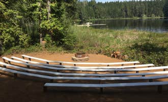 Camping near Lake Sylvia State Park Campground: Panhandle Lake Camp, Matlock, Washington