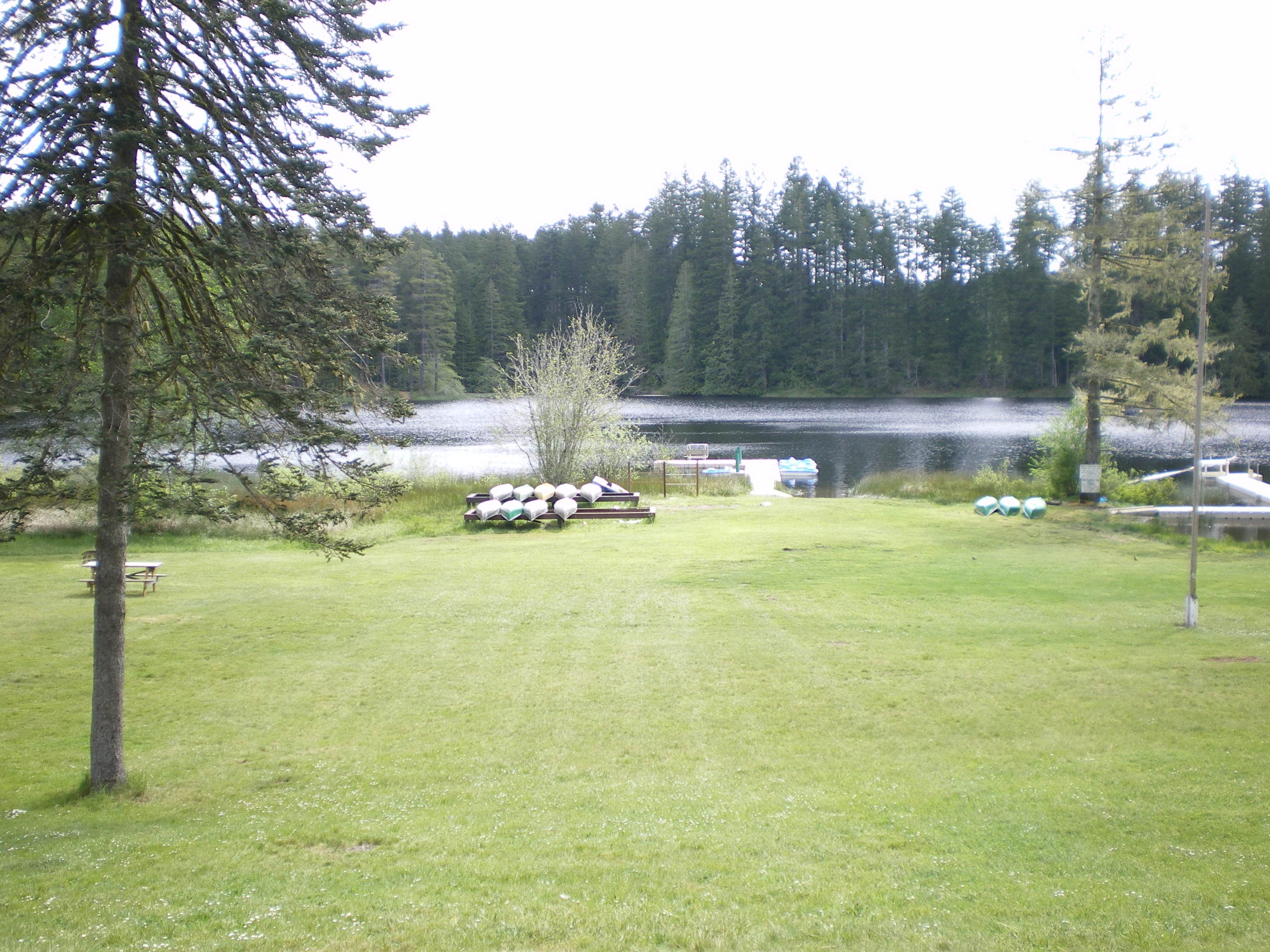 Camper-submitted photo at Panhandle Lake Camp near Littlerock, WA