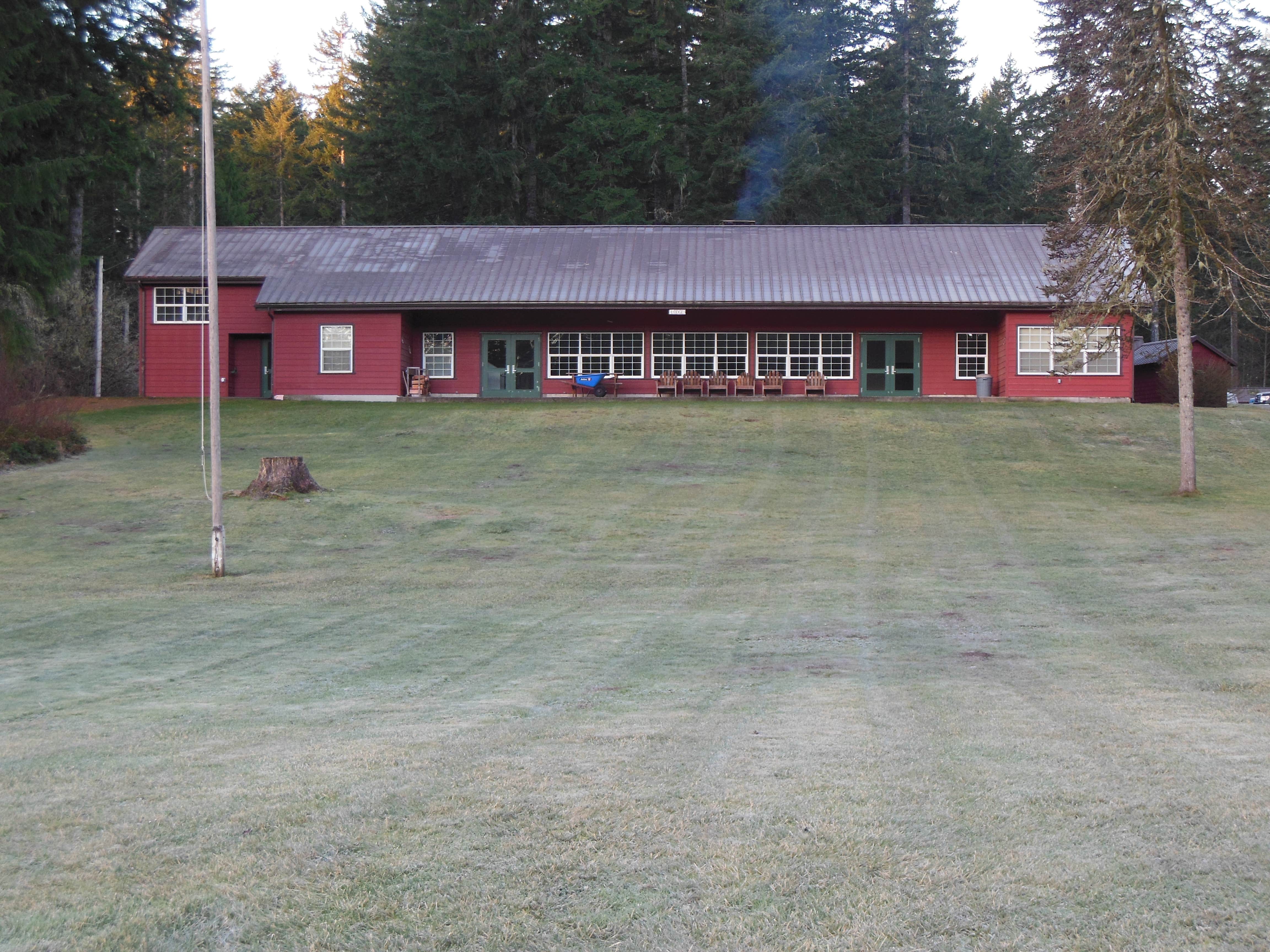 Ginger S.'s photo of a cabin at Panhandle Lake Camp near DuPont, WA