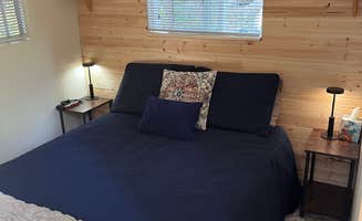 Doug F.'s photo of glamping accommodations at Mountain Camping Bungalow near Sandpoint, ID