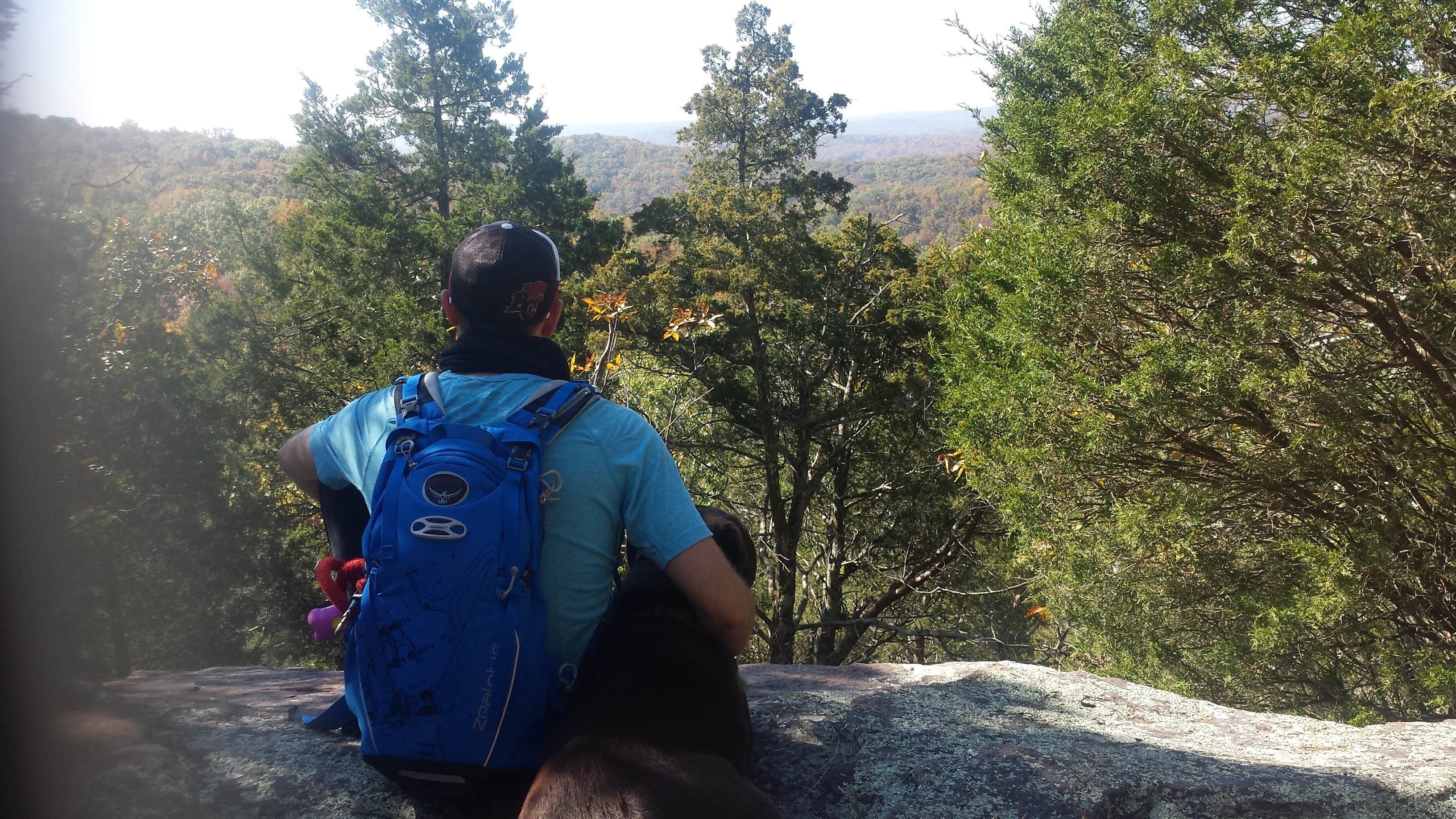 Camper submitted image from Turkey Ridge Campground — Ferne Clyffe State Park - 3