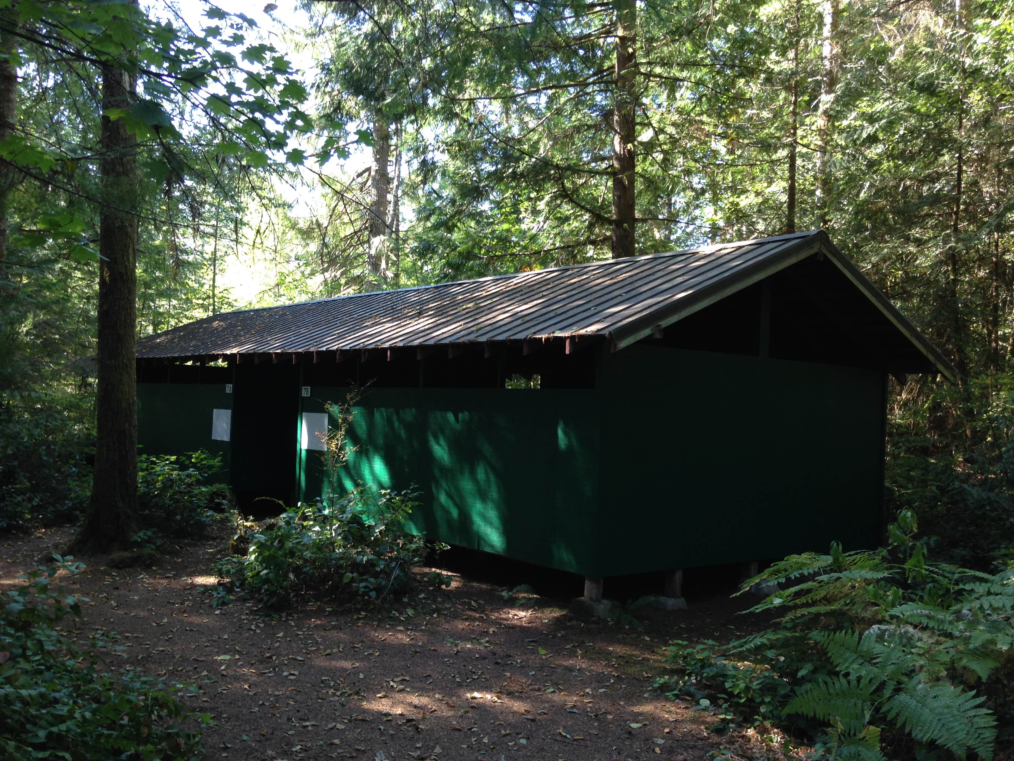 Ginger S.'s photo of a cabin at Panhandle Lake Camp near Olympic National Forest