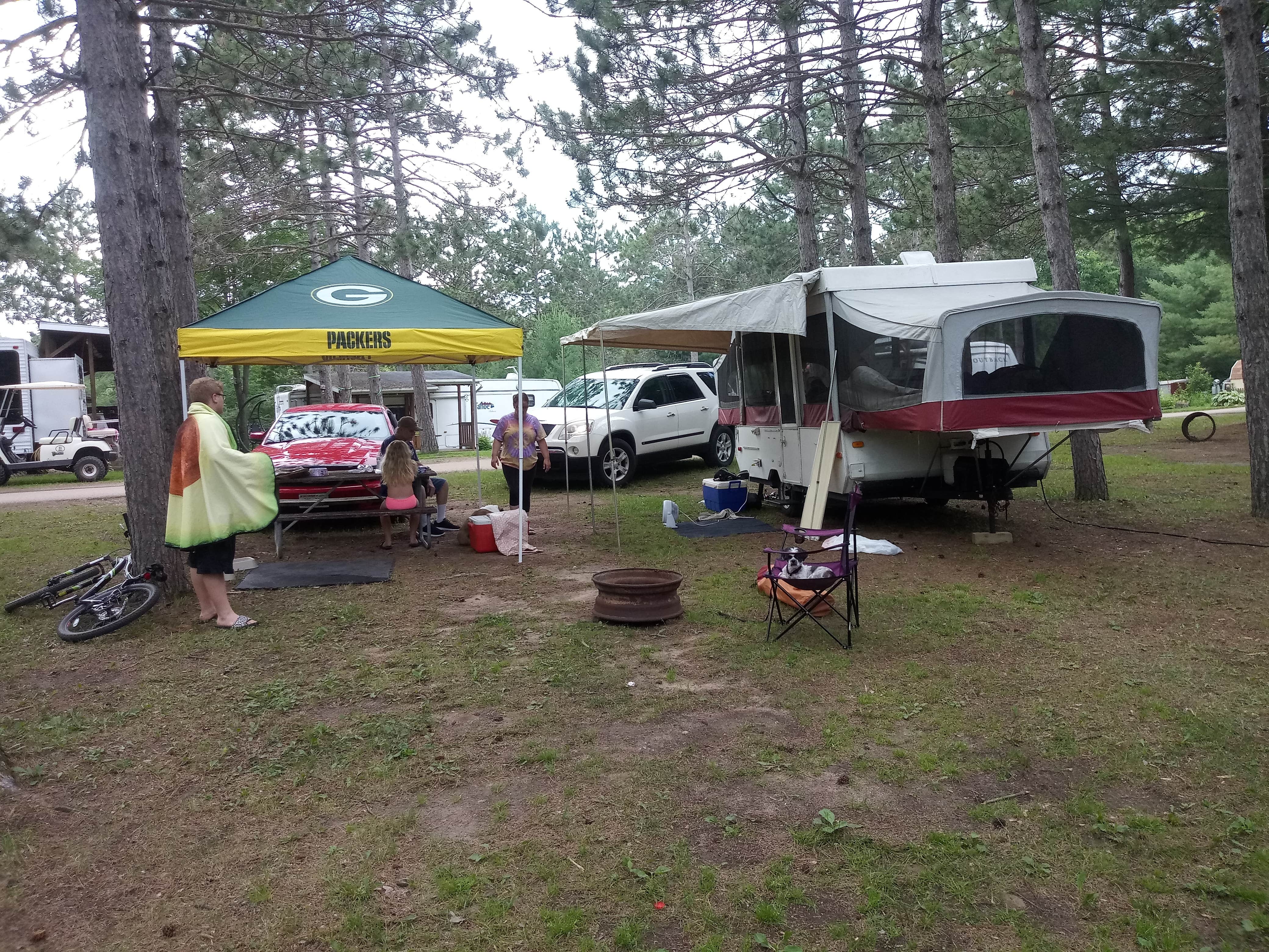 Matthew J.'s photo of rv camping at Crazy Js Campground near Iola, WI