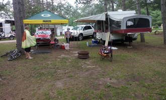 Camping near Tilleda Falls Campground: Crazy Js Campground, Marion, Wisconsin