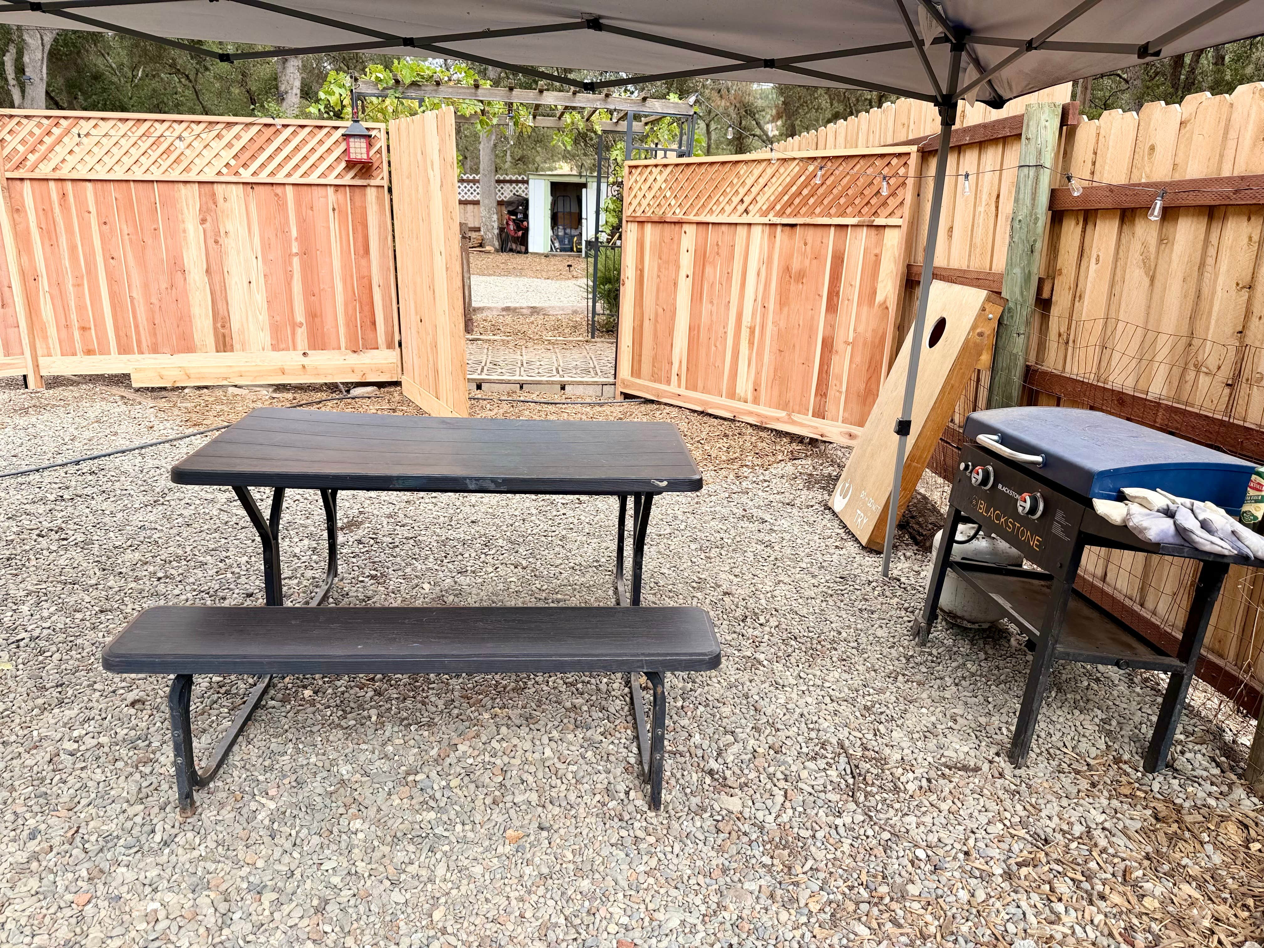 Camper-submitted photo at Cozy RV Farm Stay • WiFi + Coffee • Fresh Eggs near Geyserville, CA