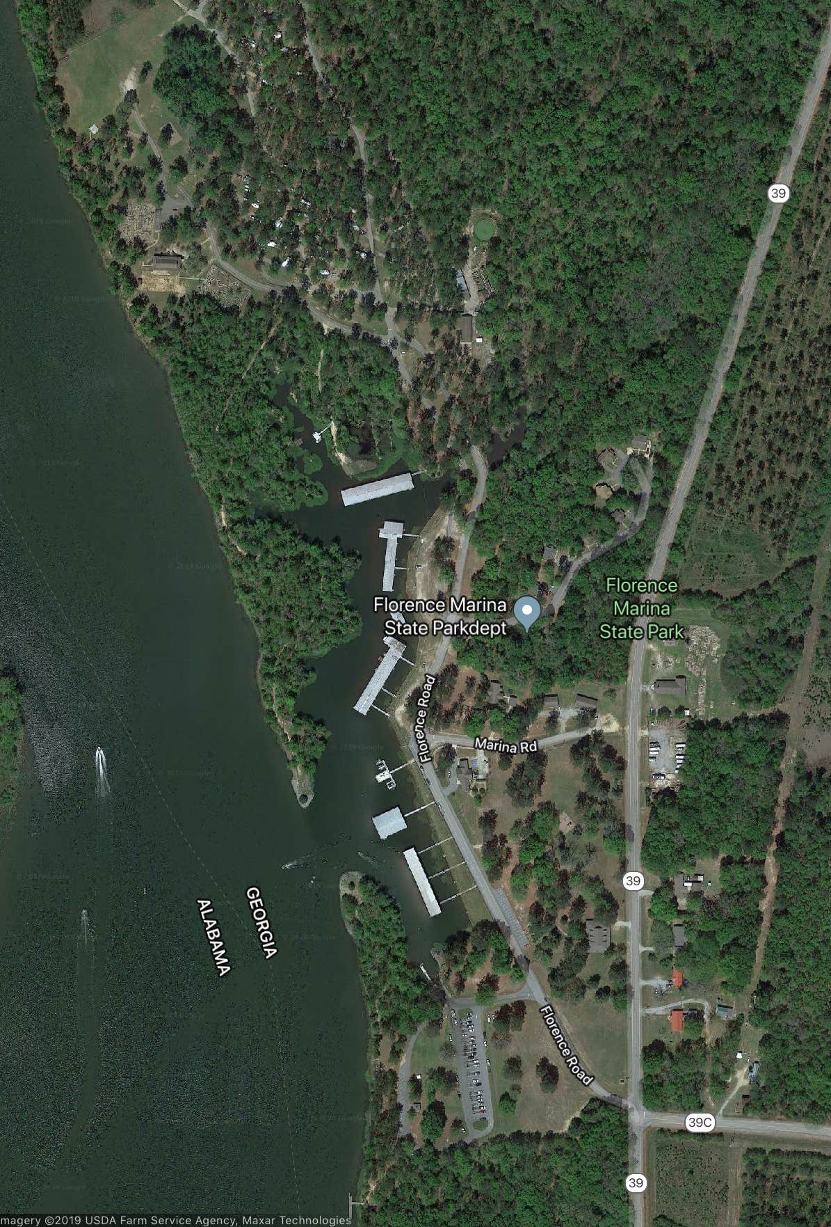 Camper submitted image from Florence Marina State Park Campground - 3