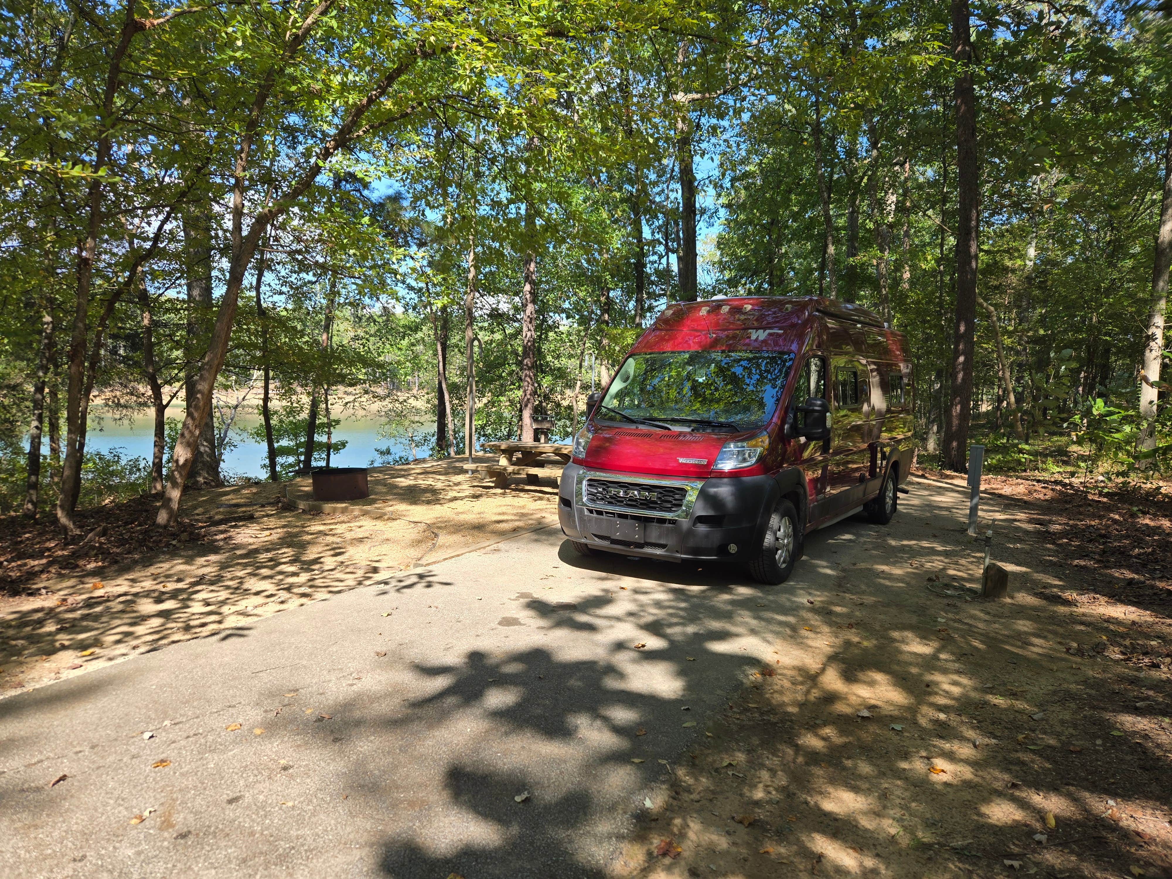 Jeff C.'s photo of rv camping at Clear Creek Recreation Area near National Forests in Alabama